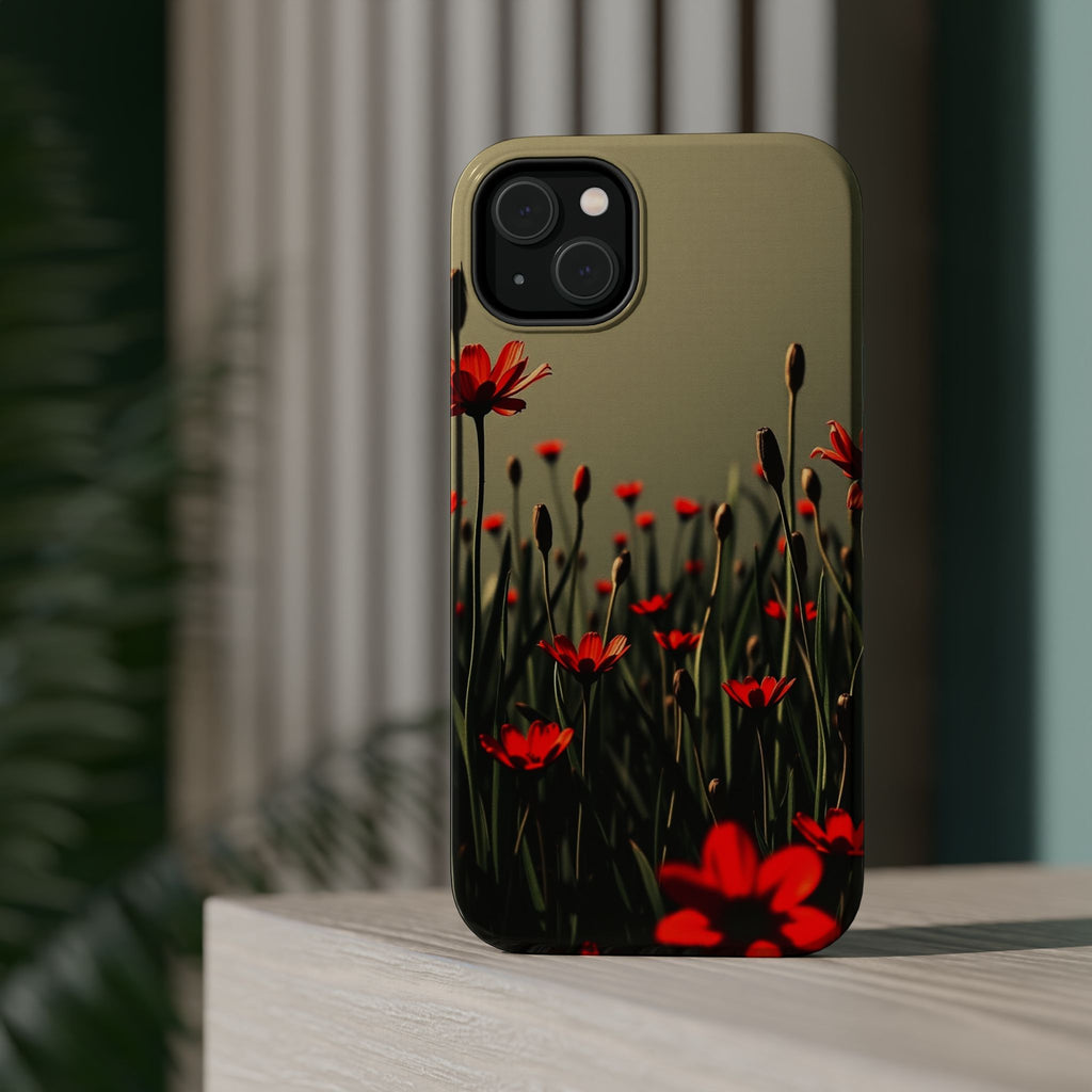 iPhone Vibrant Spring Meadow Design Slim Everyday Designer Case · iPhone Case