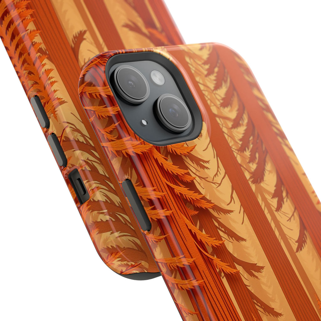 iPhone Redwood Forest Paper Cut Art Slim Everyday Designer Case · iPhone Case
