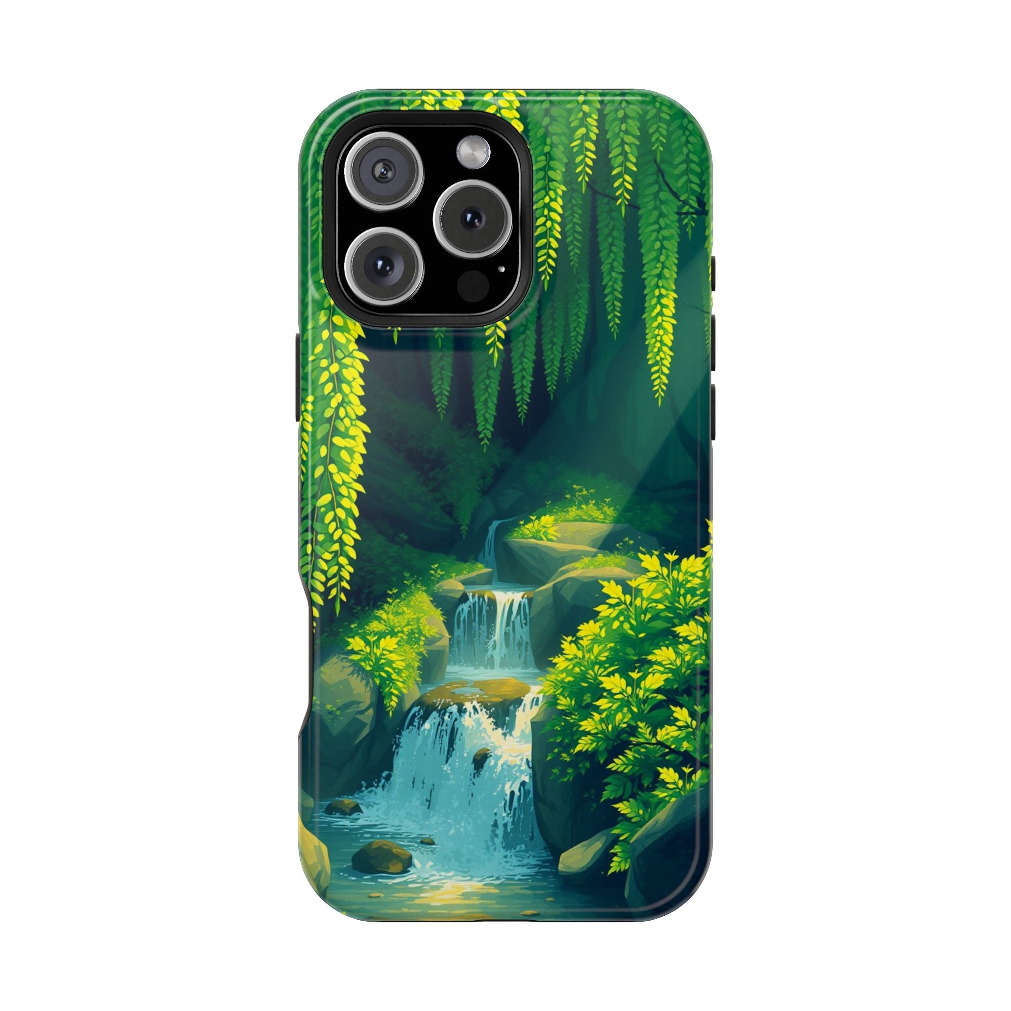 iPhone Earthy Wisteria Cascade Design Slim Everyday iPhone 13 Designer · iPhone