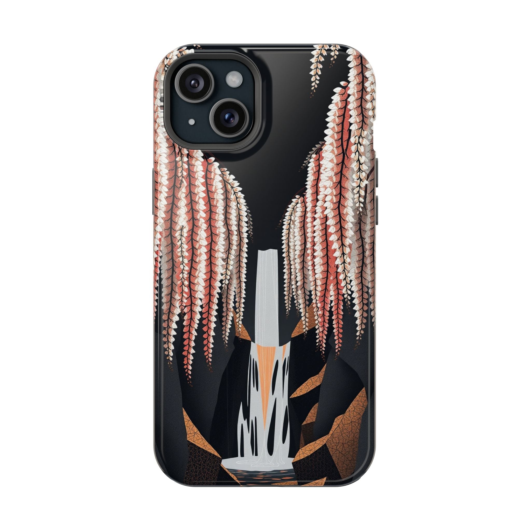 iPhone Earthy Wisteria Cascade Design Slim Everyday iPhone 10 Designer · iPhone