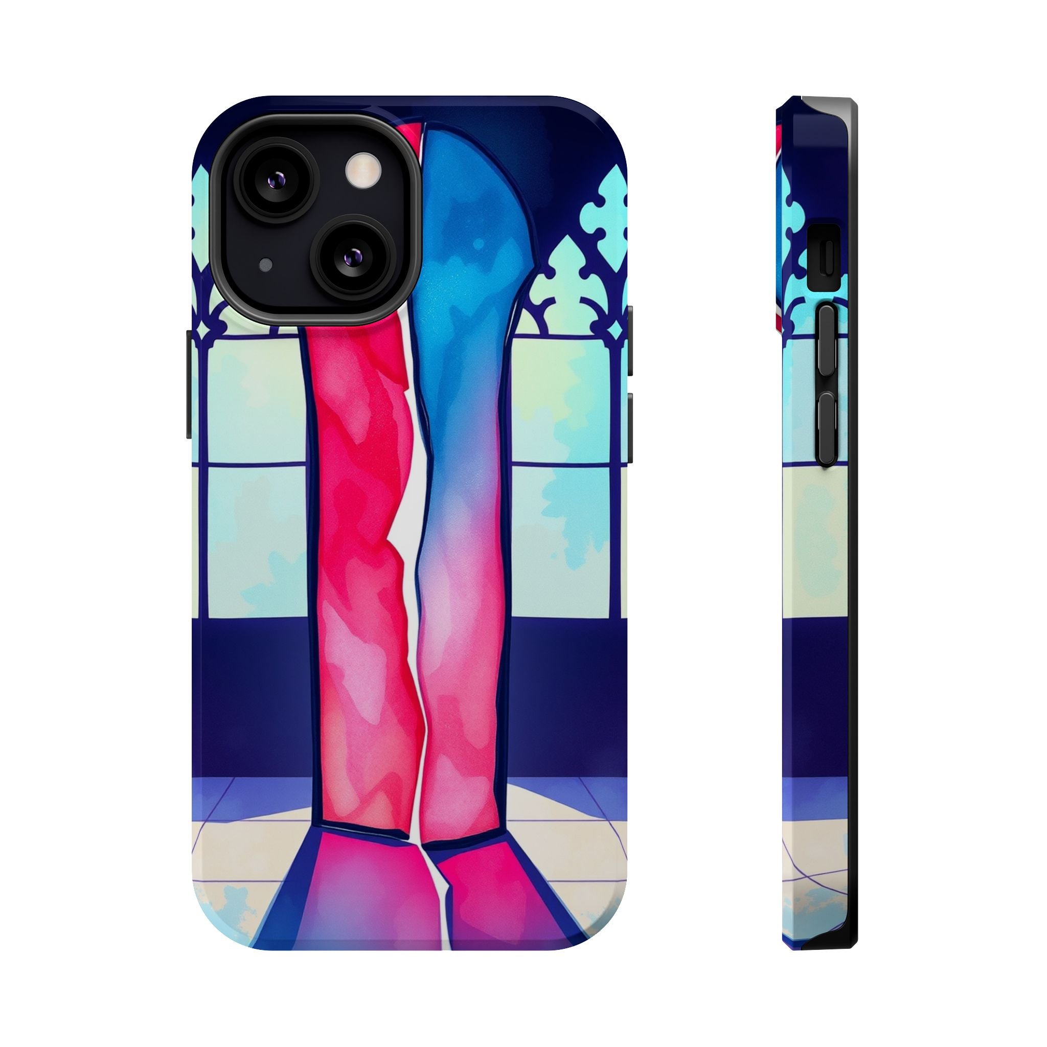 iPhone Stained Glass Break Electric Art Slim Everyday iPhone Designer · iPhone C
