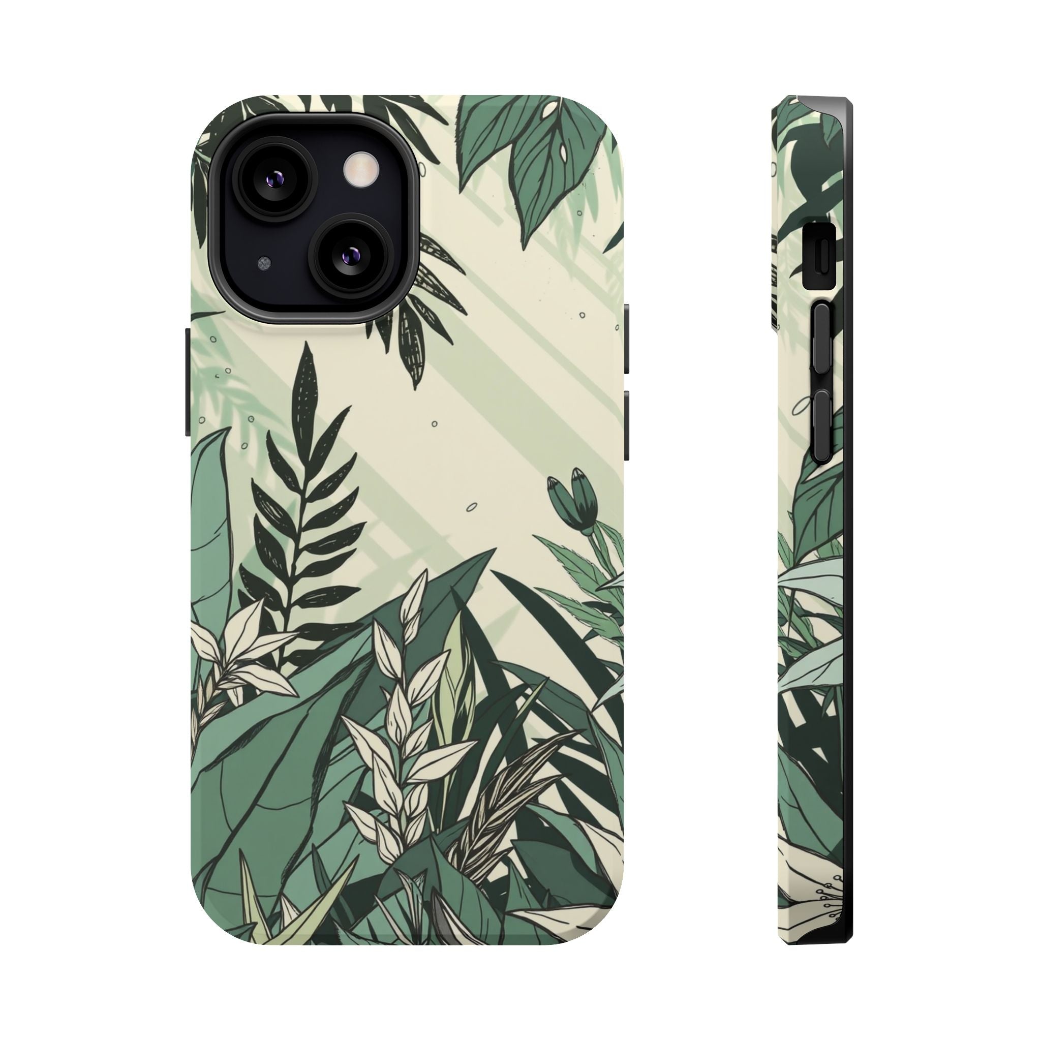 iPhone Jungle Floral Electric Art Bold Modern Everyday Snap Case · iPhone Case