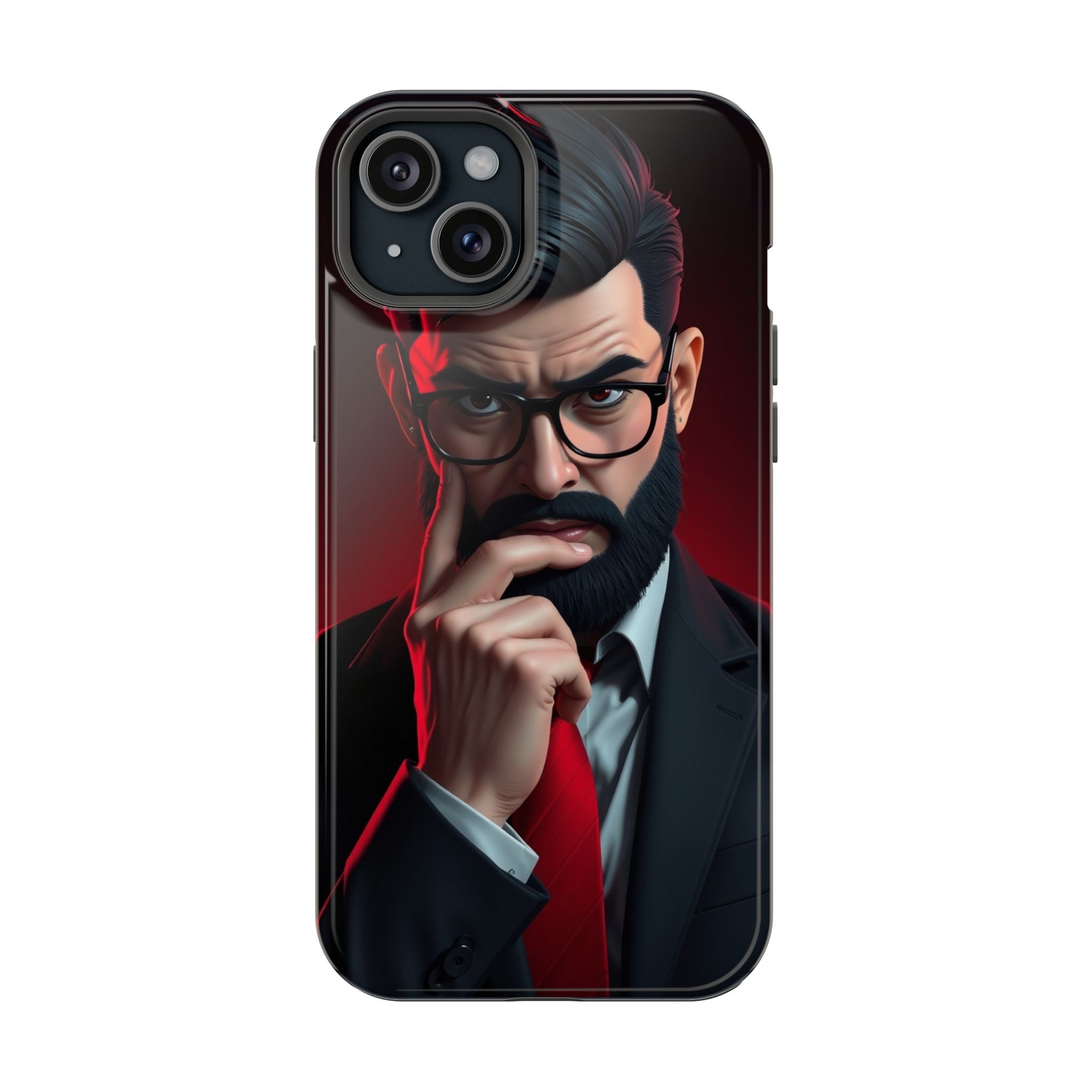 iPhone Vibrant Professional Overthinker Design Soft Finish Everyday Case · iPhon