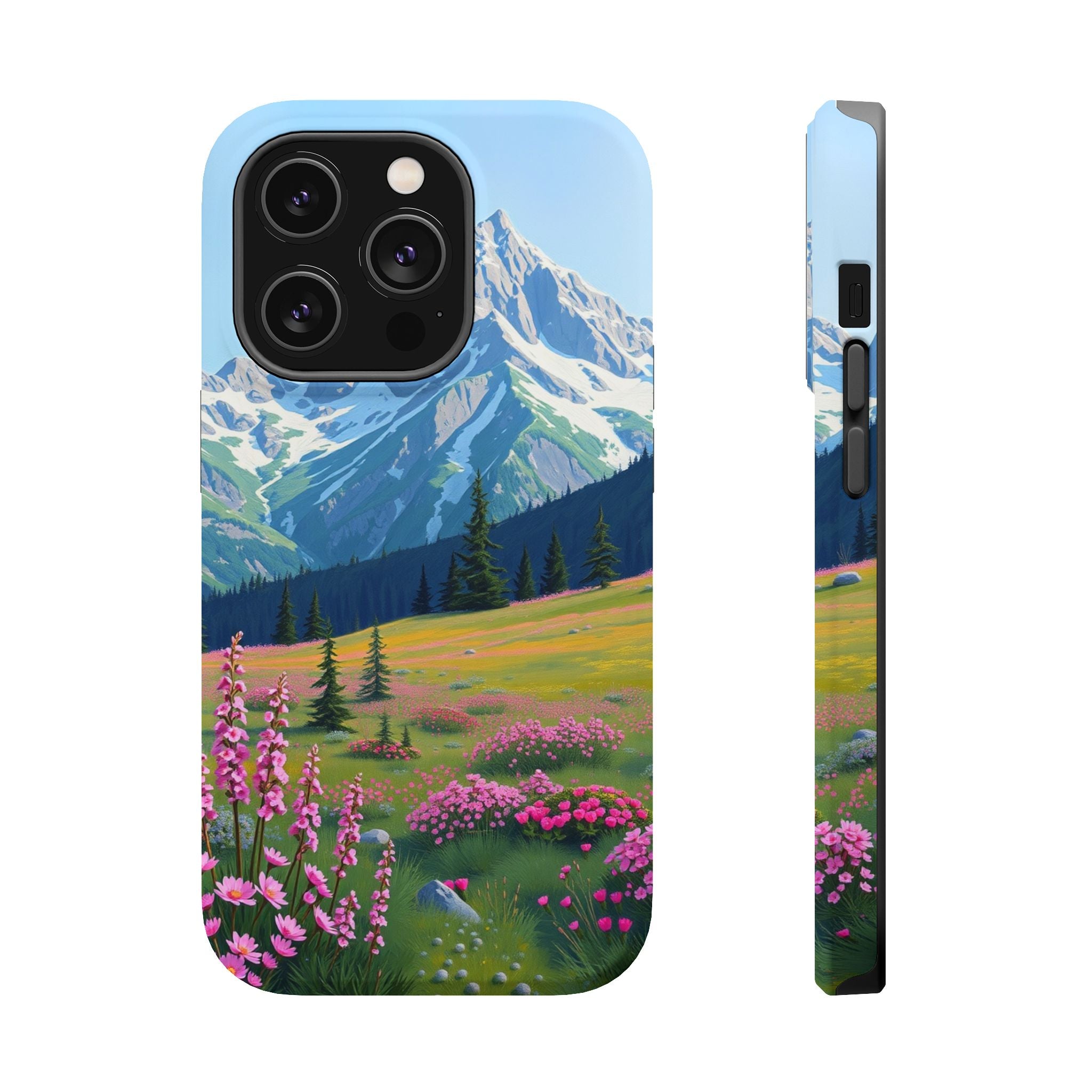iPhone Earthy Alpine Meadow Design Bold Modern Everyday Snap Case · iPhone Case