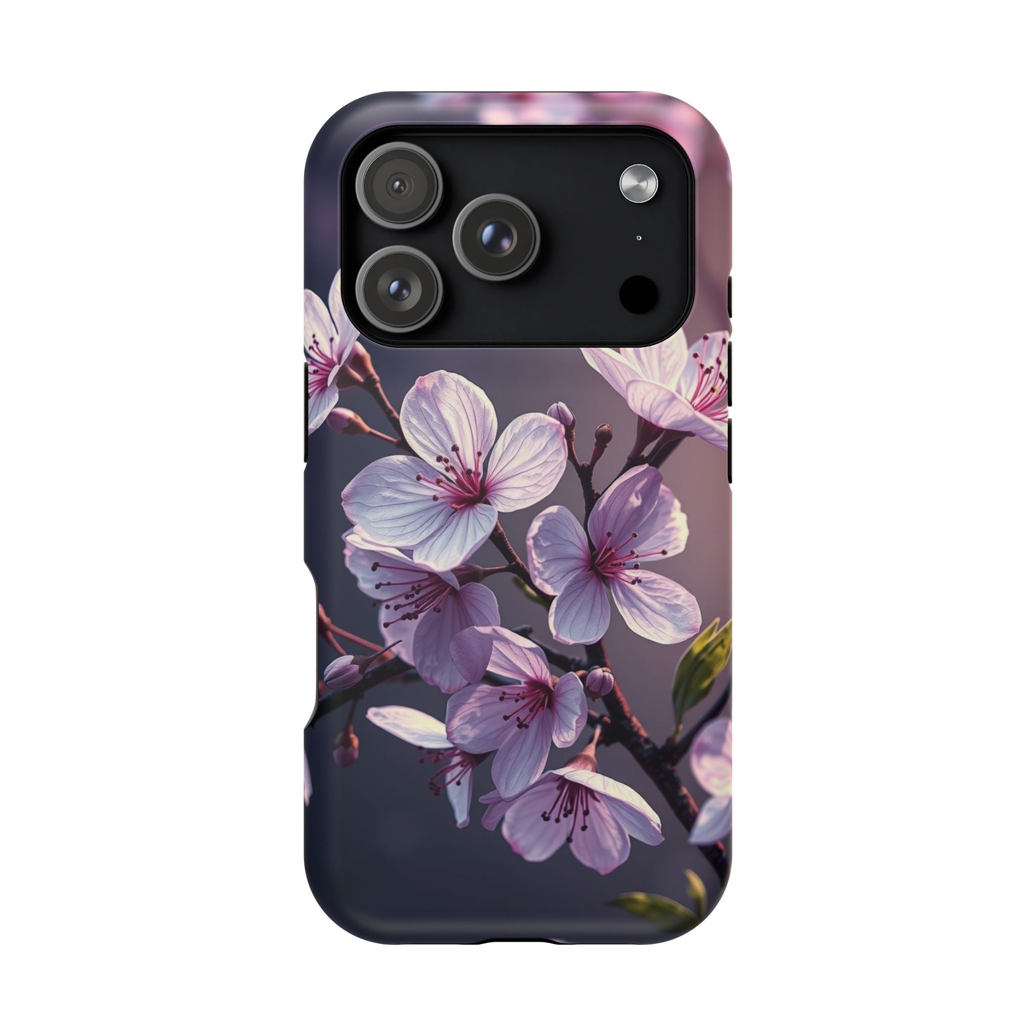 iPhone Cherry Blossom Enchanted Art Artistic Everyday Cas Slim Snap Case · iPhon