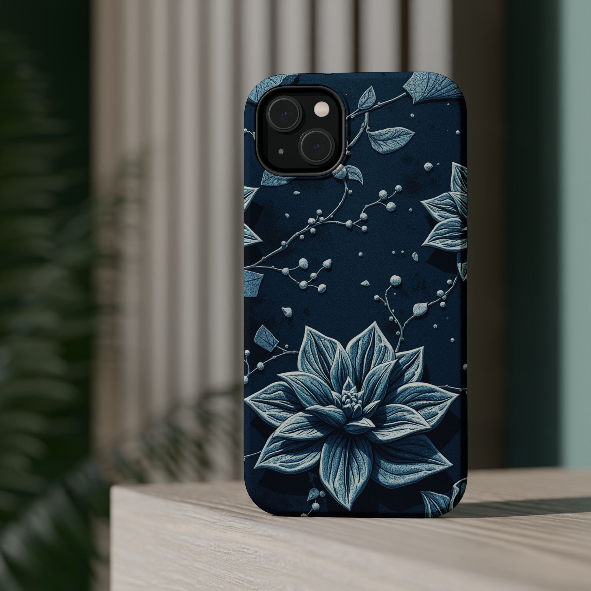 iPhone Floral Terrazzo Bold Art Slim Everyday Designer Case Galaxy · iPhone Case