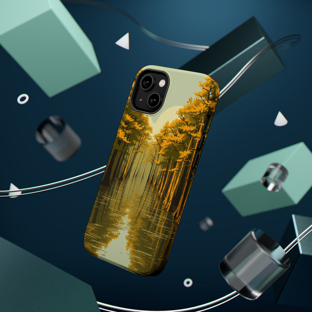 iPhone Cypress Swamp Enchanted Art Bold Modern Everyday Snap Case · iPhone Case