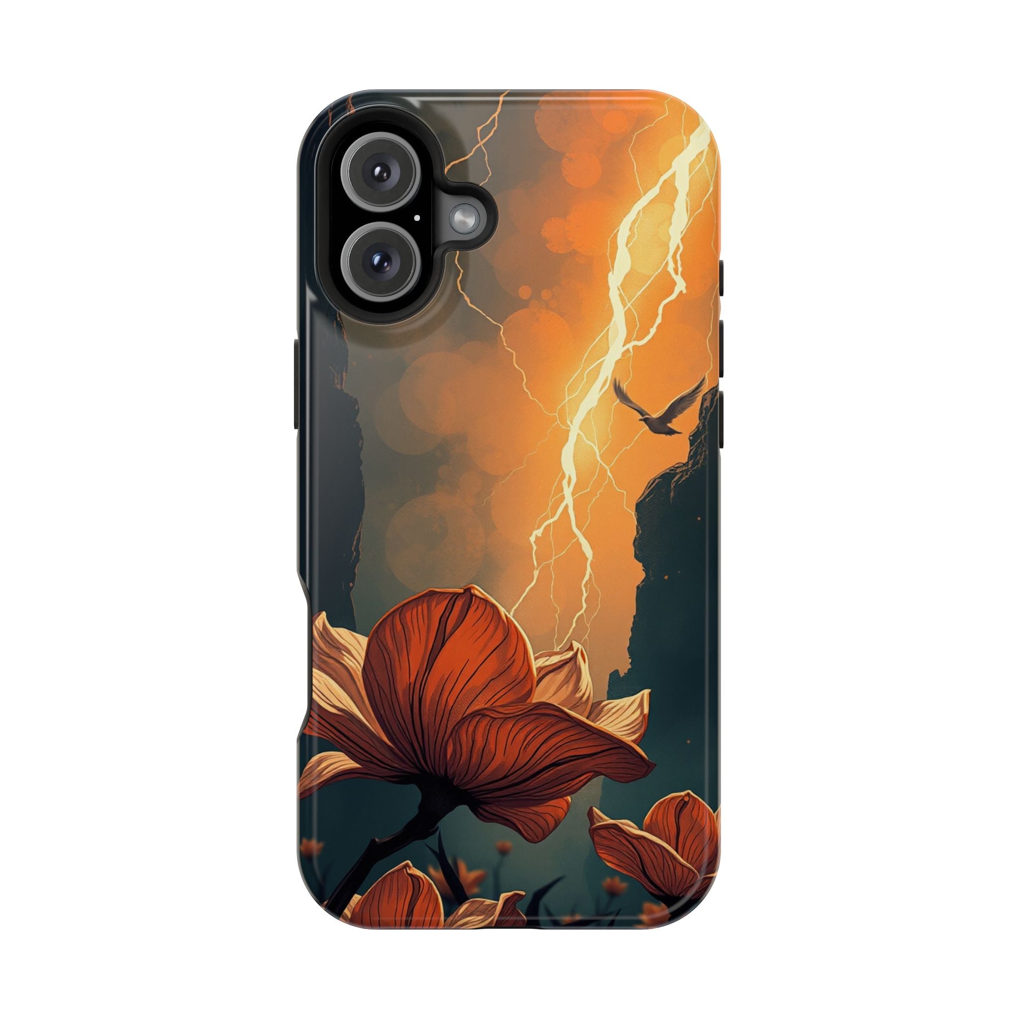 iPhone Vibrant Petal Storm Design Bold Modern Everyday Snap Case · iPhone Case