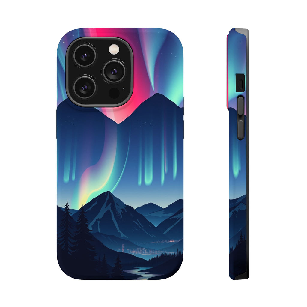 iPhone Dreamy Northern Lights Design Slim Everyday Designer Case · iPhone Case