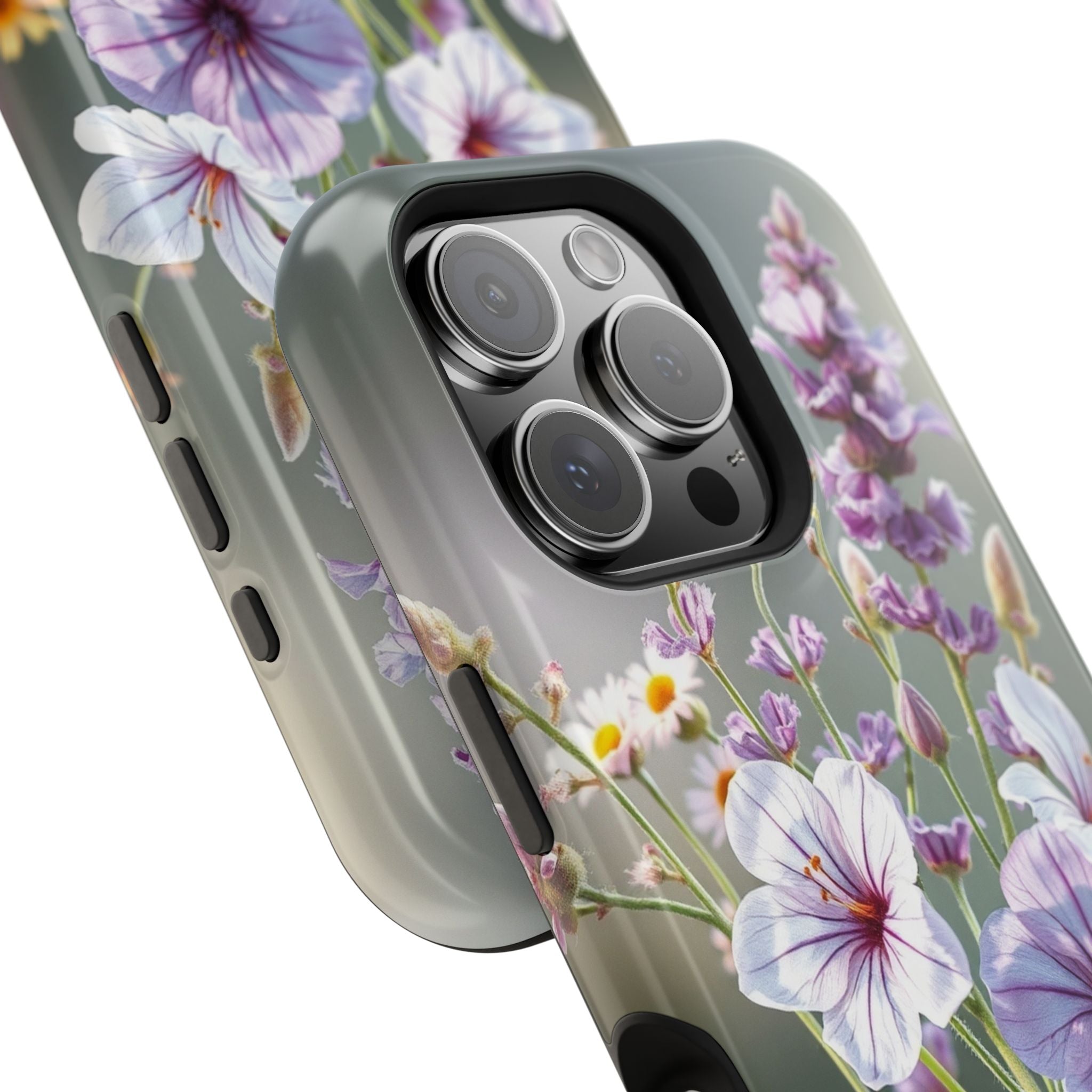 iPhone Wildflower Bunch Enchanted Art Slim Everyday Designer Case · iPhone Case
