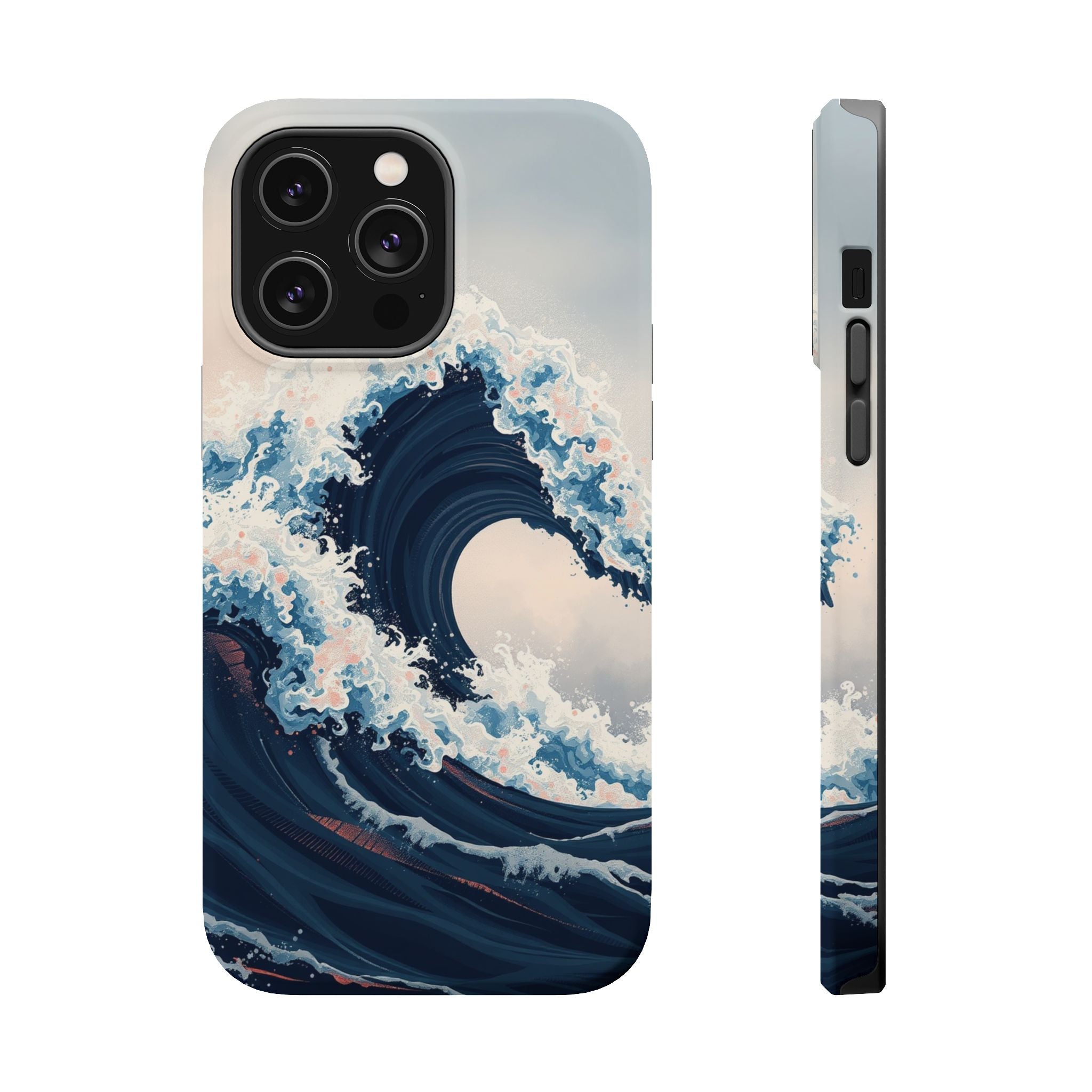 iPhone Ocean Wave Crash Grunge Distressed Slim iPhone Everyday Designer · iPhone