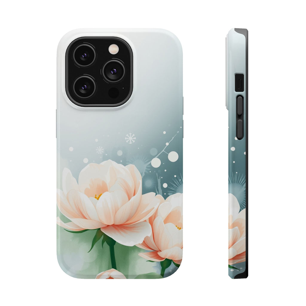 iPhone Serene Floral Watercolor Splash Design Slim iPhone Everyday · iPhone Case