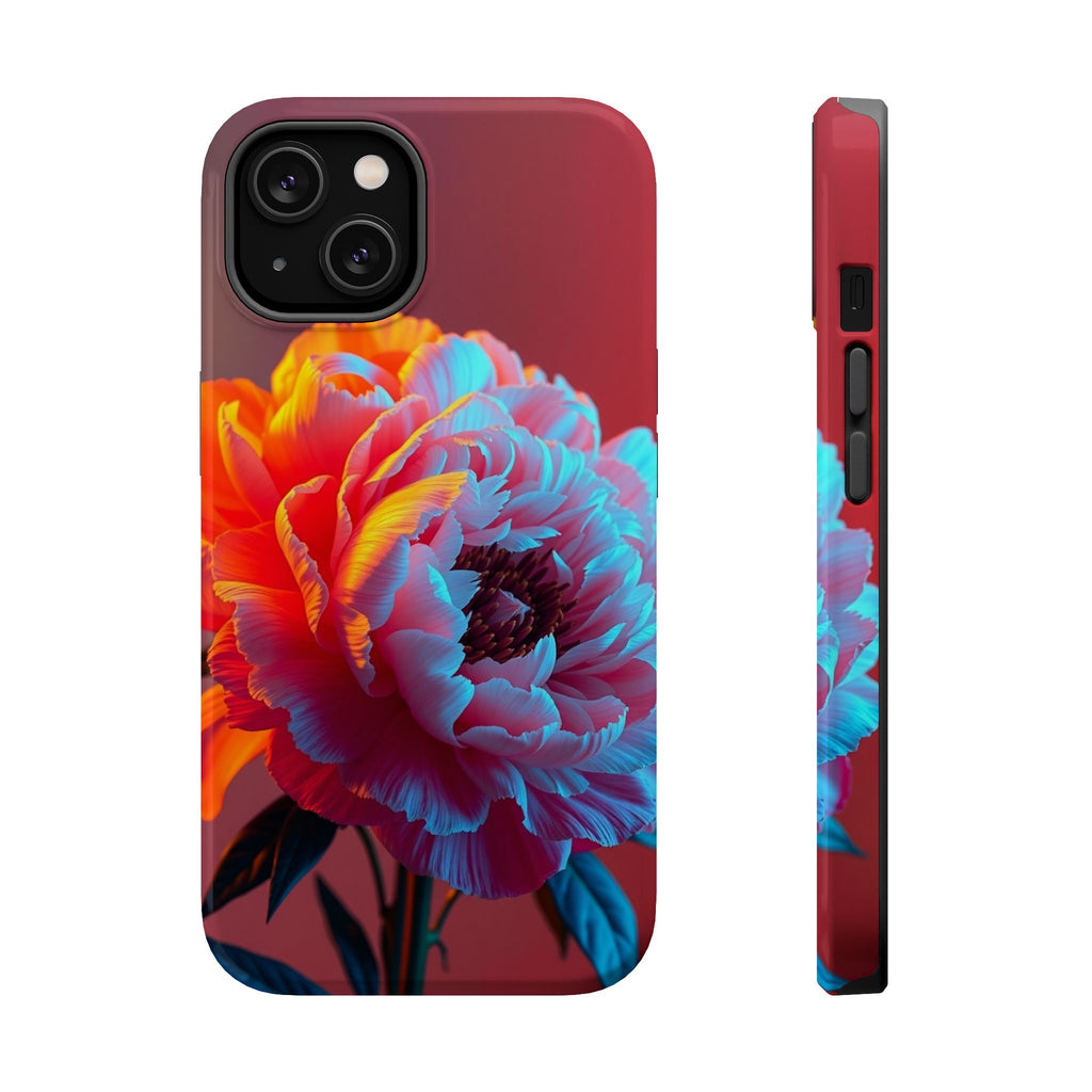 iPhone Peony Bouquet Bold Art Slim Everyday Designer Case · iPhone Case