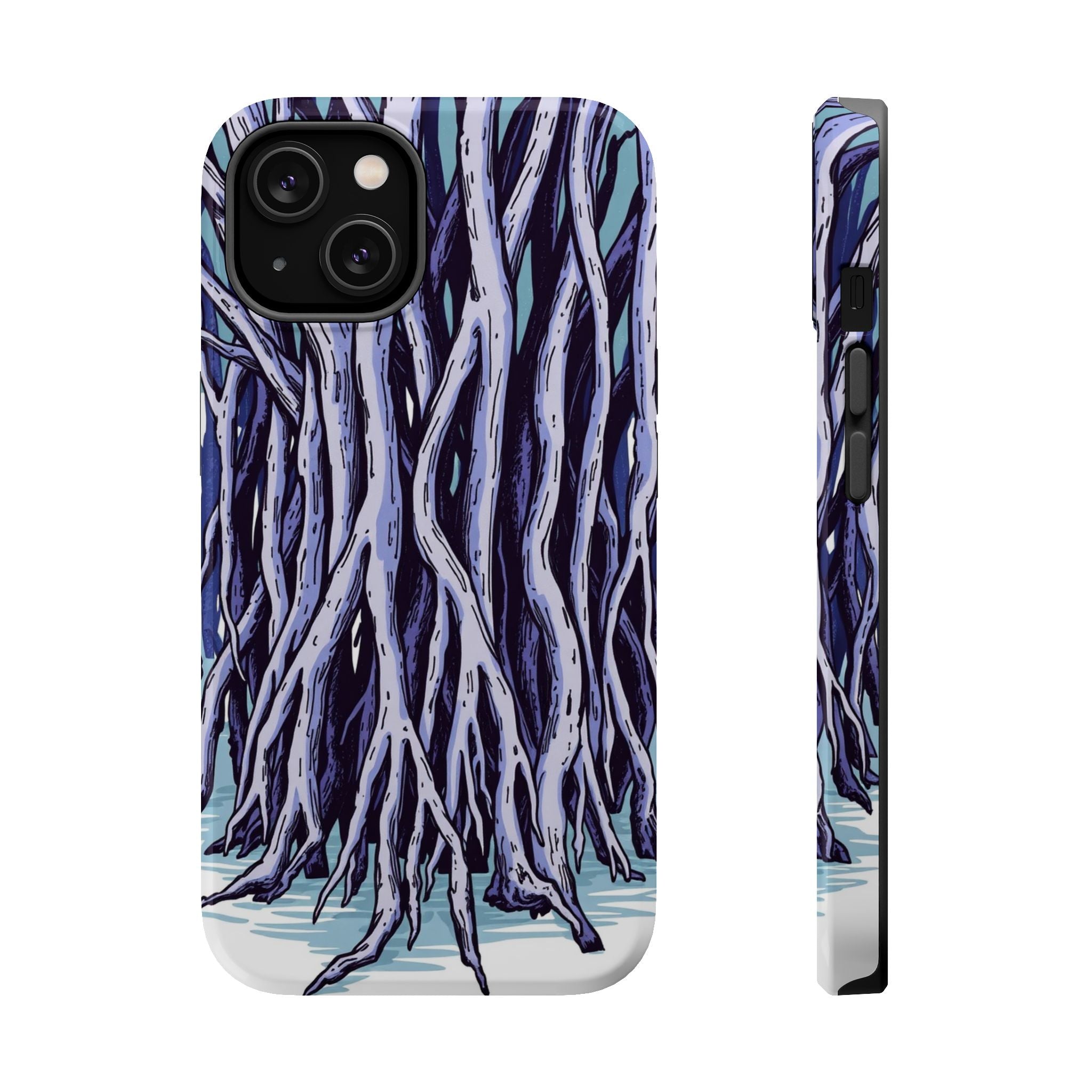 iPhone Earthy Mangrove Roots Design Slim Everyday Designer Case · iPhone Case