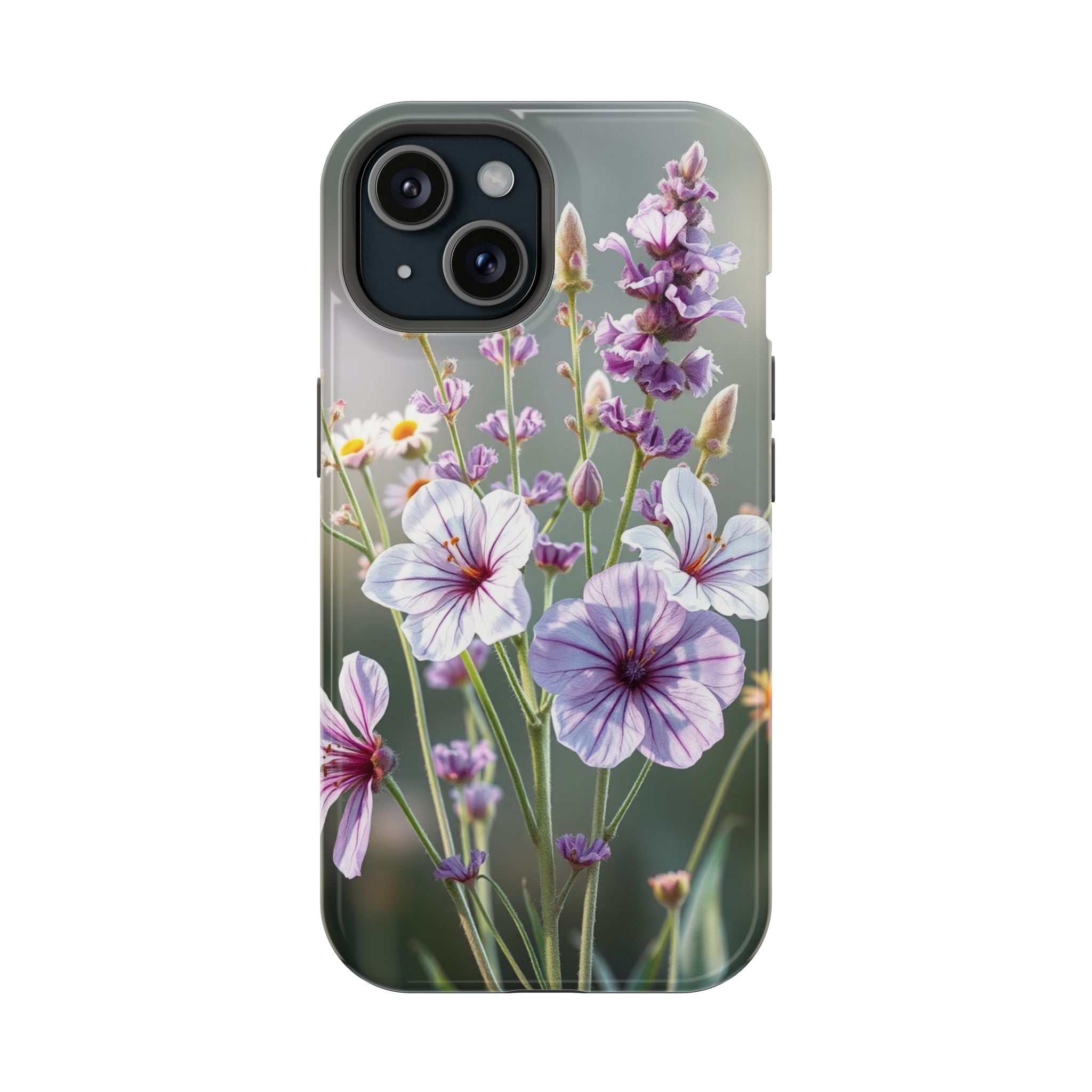 iPhone Wildflower Bunch Enchanted Art Slim Everyday Designer Case · iPhone Case