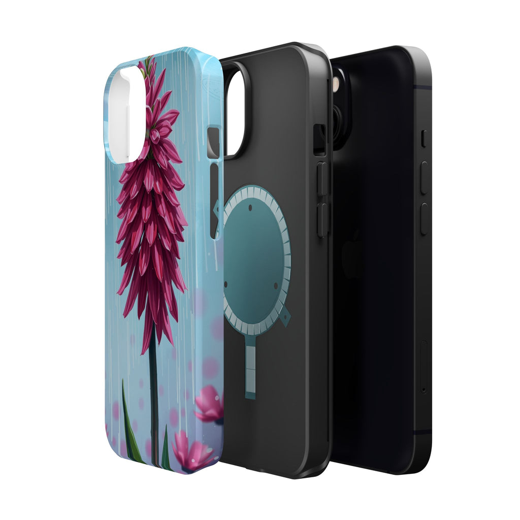 iPhone Cyan And Magenta Spring Shower Bloom Slim iPhone Everyday · iPhone Case
