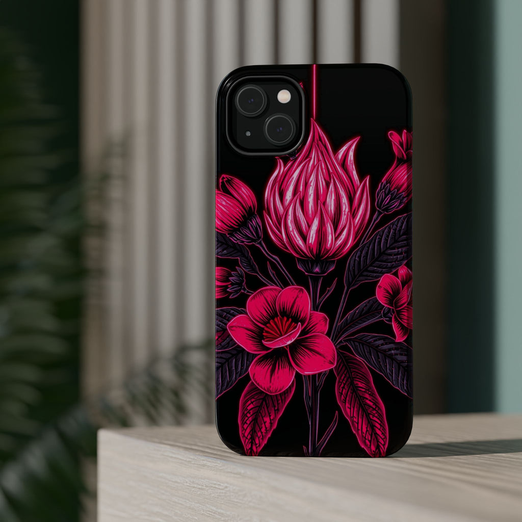 iPhone Vibrant Vintage Botanical Print Design Slim iPhone Everyday · iPhone Case