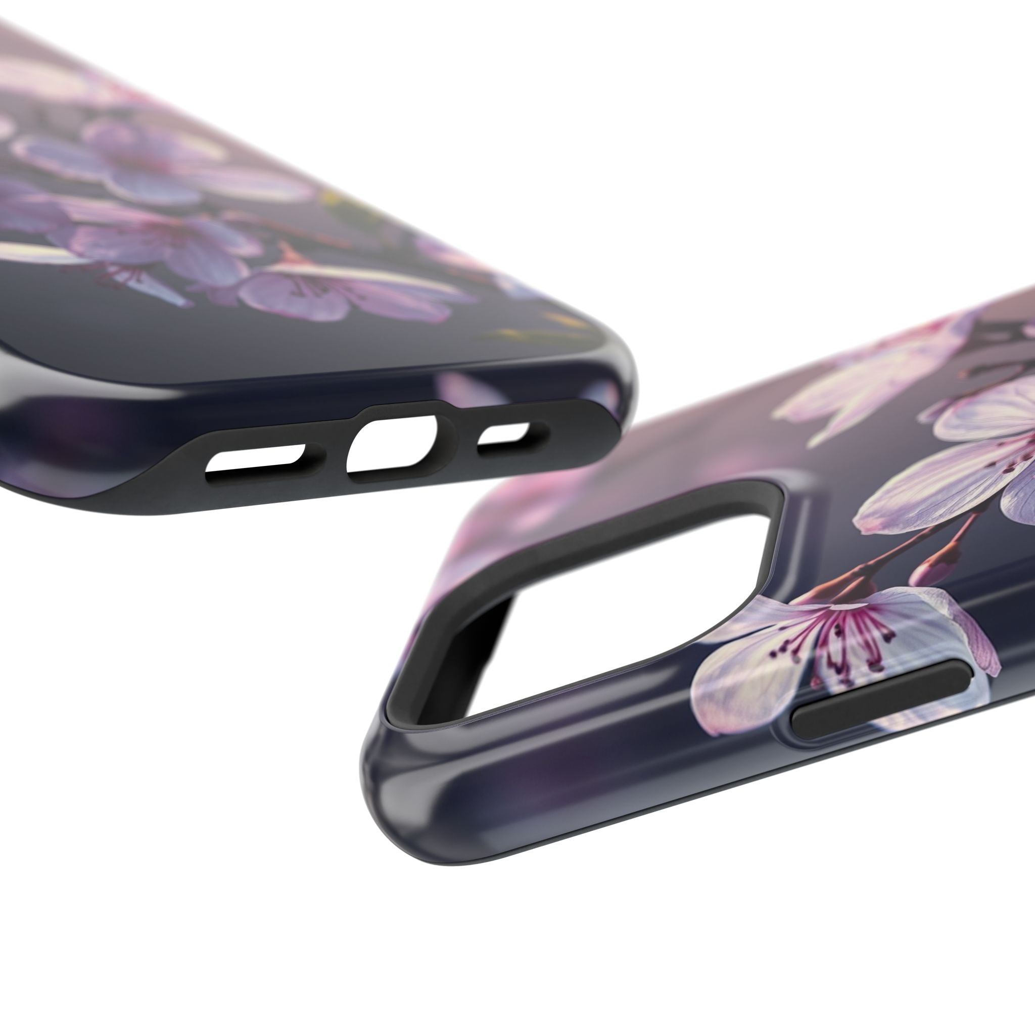 iPhone Cherry Blossom Enchanted Art Artistic Everyday Cas Slim Snap Case · iPhon