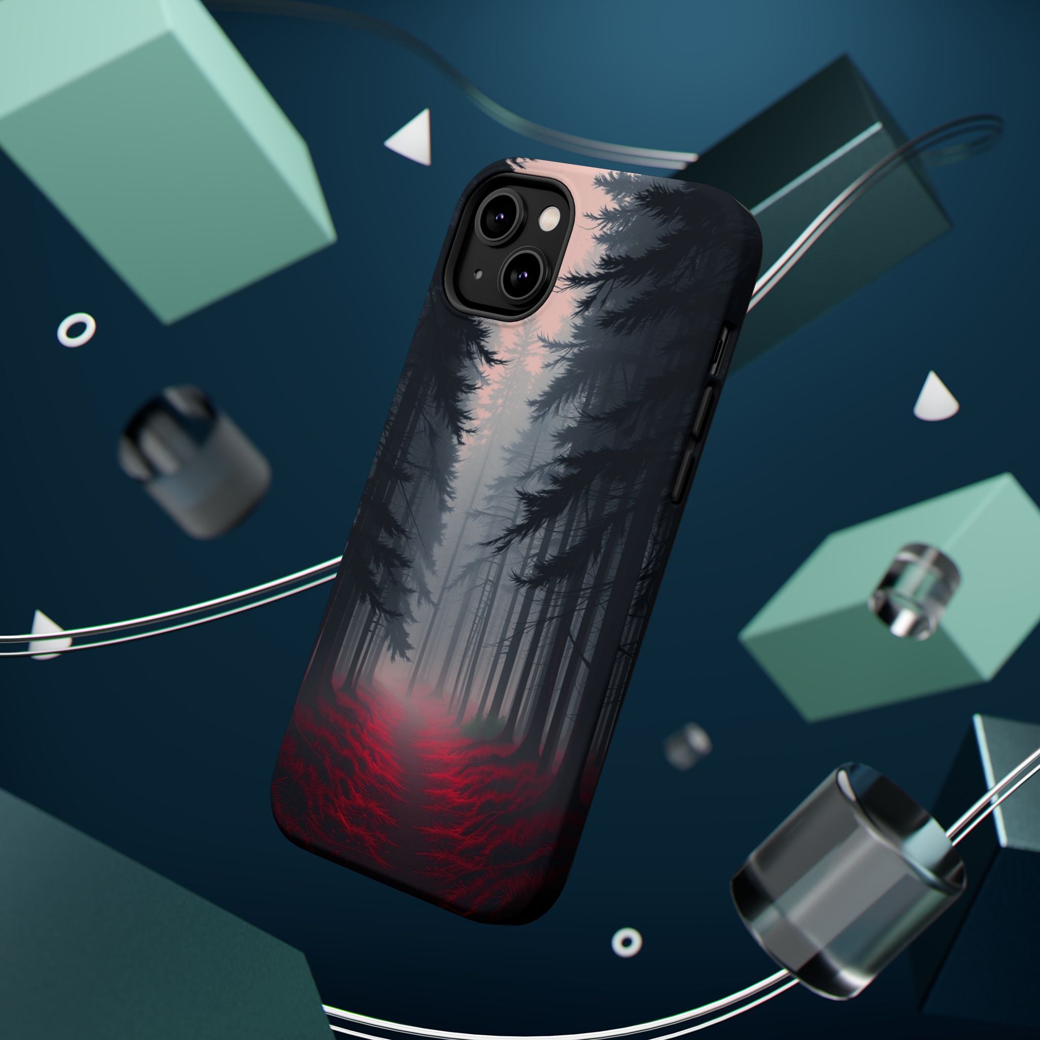iPhone Serene Misty Forest Path Design Slim Everyday iPhone 19 Designer · iPhone