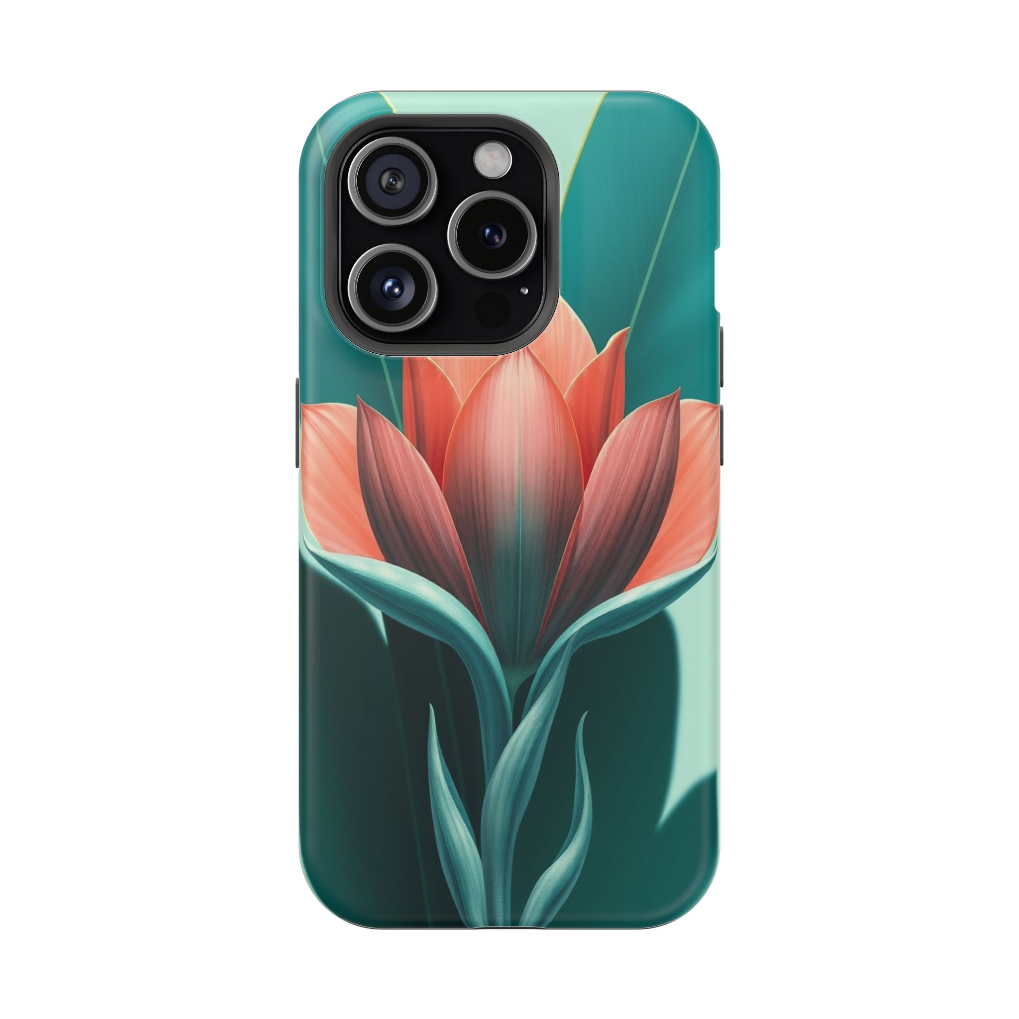 iPhone Dreamy Botanical Illustration Design Soft iPhone 14 Finish · iPhone Case