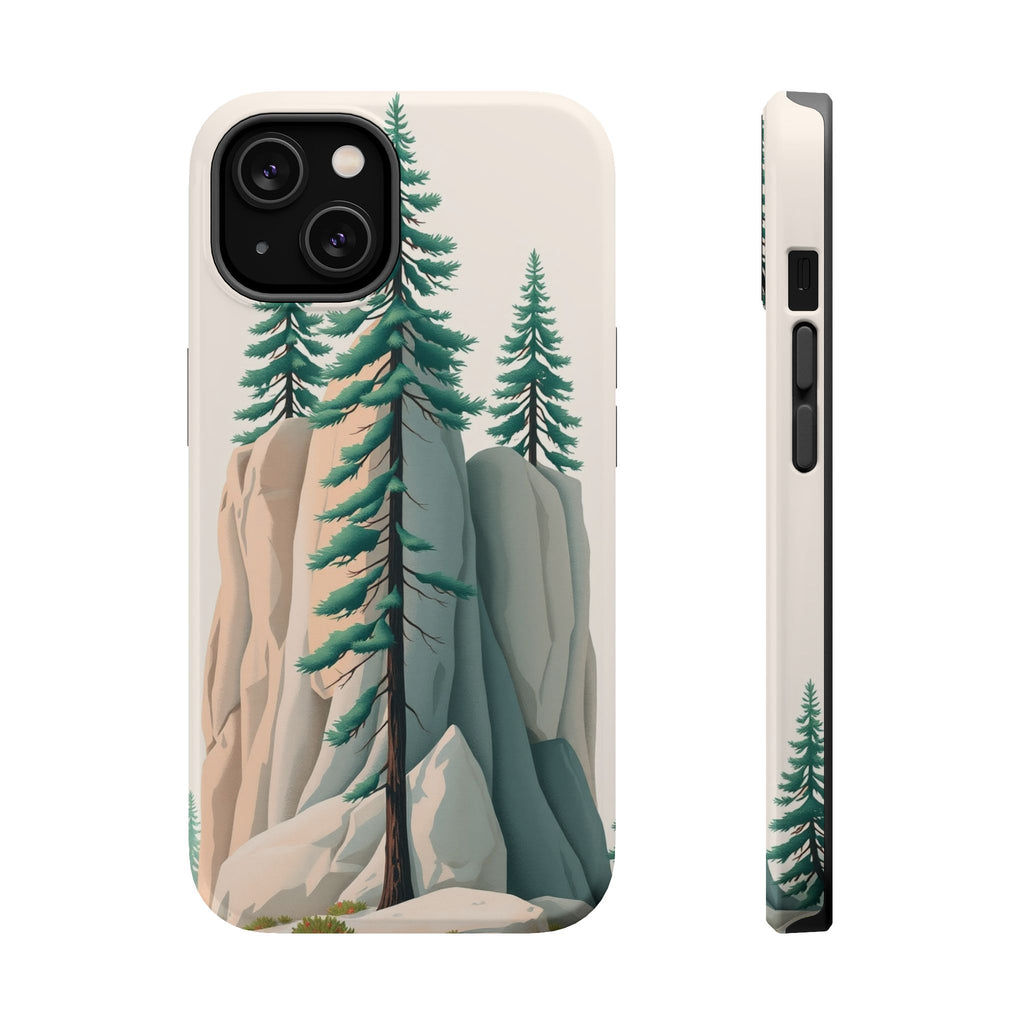 iPhone Pine Ridge Electric Art 17 Bold Modern Everyday Snap Case · iPhone Case