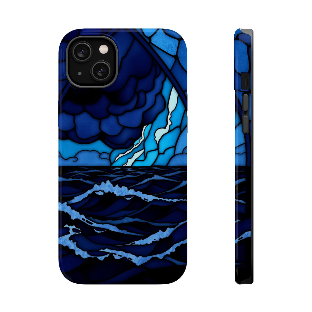 iPhone Earthy Storm at Sea Design Bold Modern Everyday Snap Case · iPhone Case