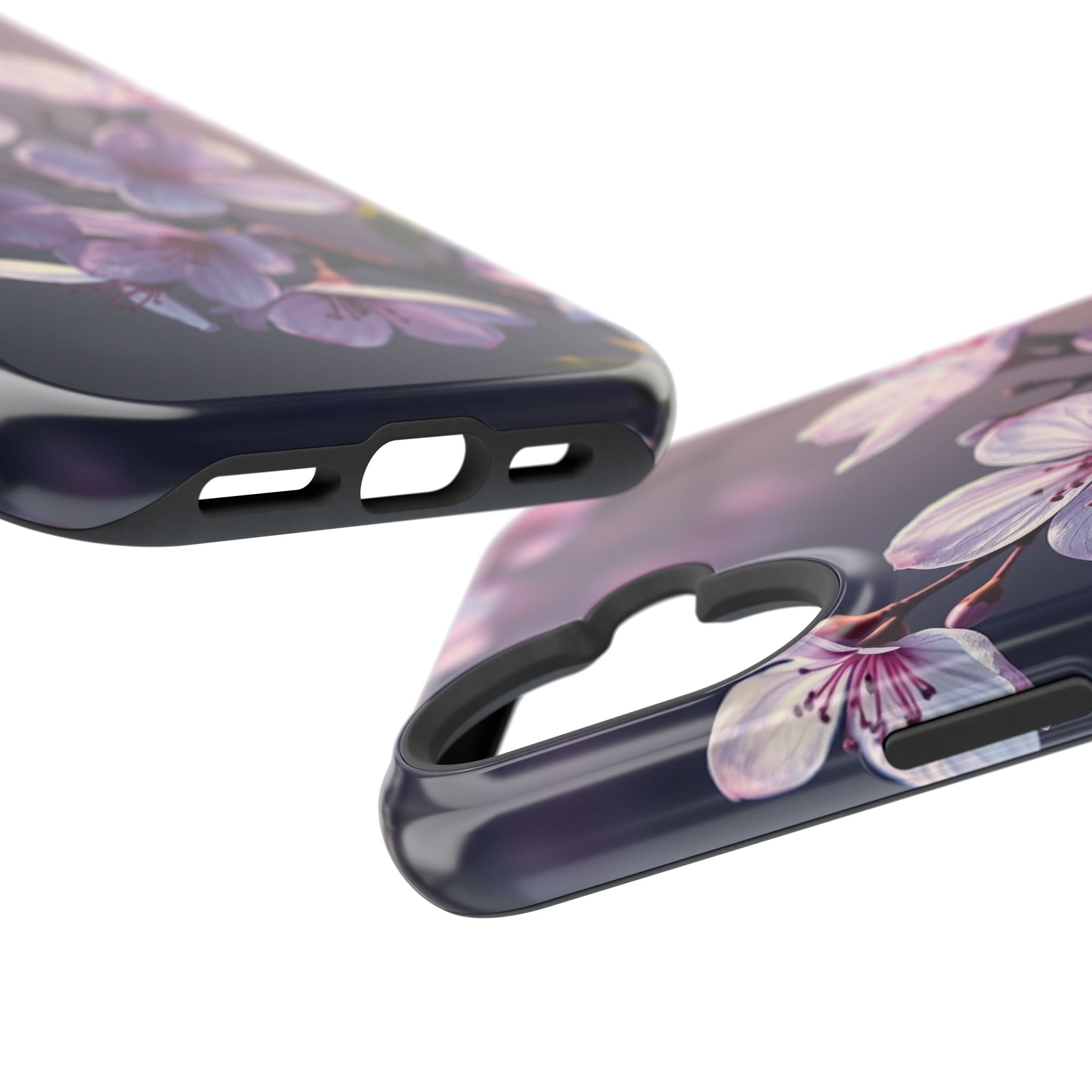 iPhone Cherry Blossom Enchanted Art Artistic Everyday Cas Slim Snap Case · iPhon