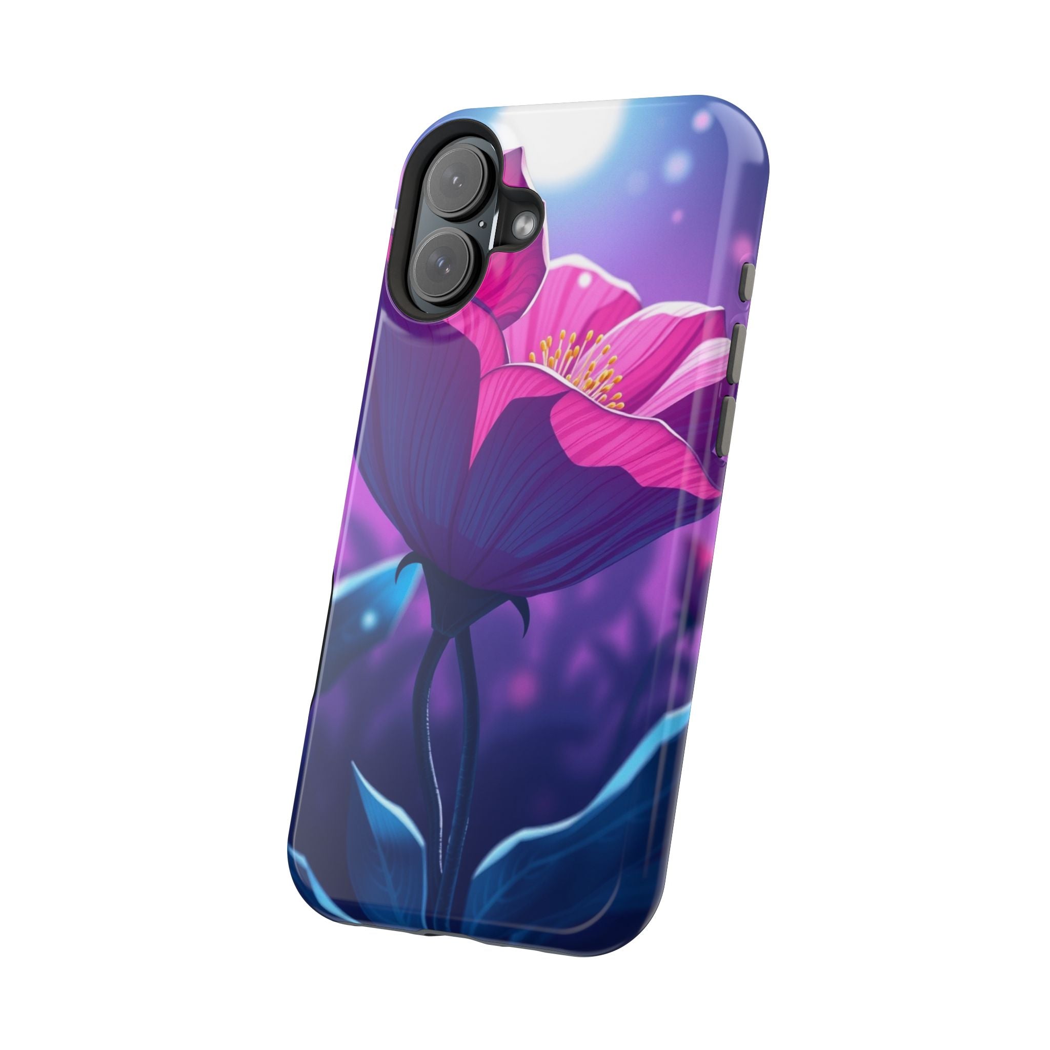 iPhone Night Bloomer Pastel Kawaii Bold Modern Everyday Snap Case · iPhone Case