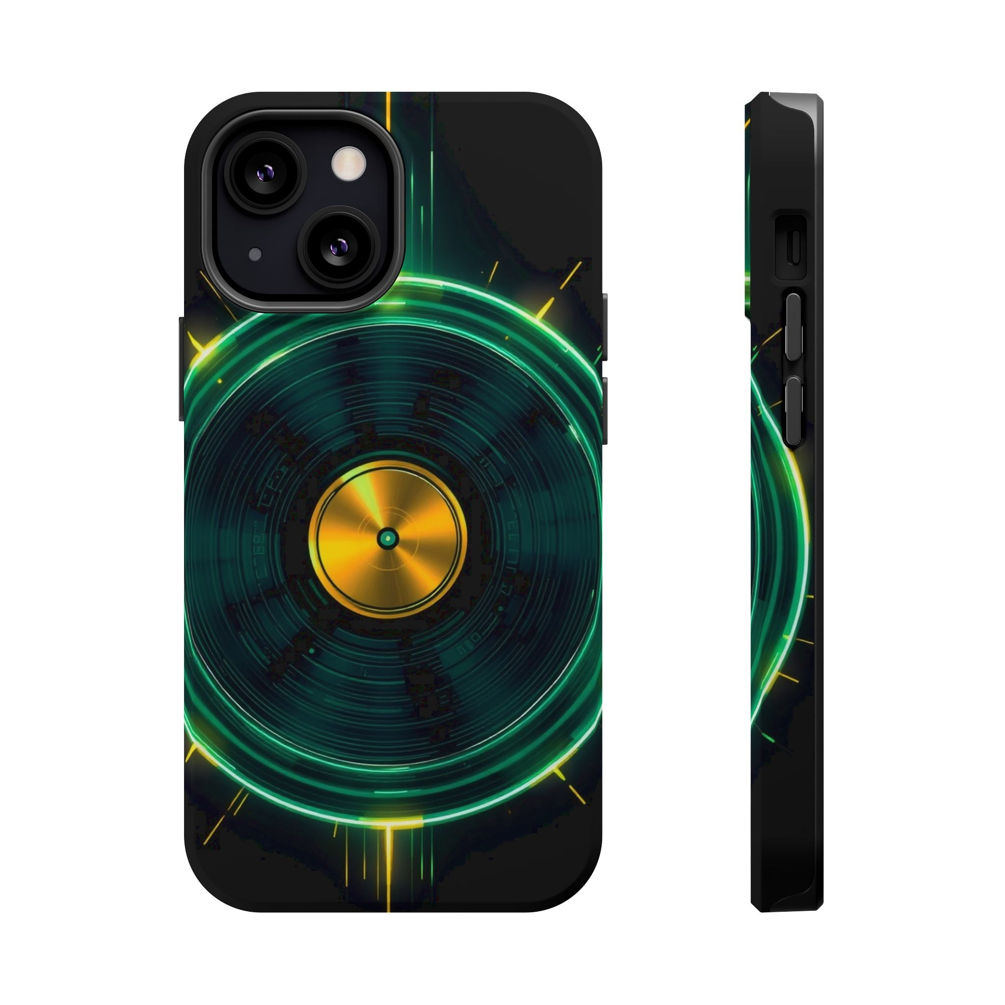 iPhone Dreamy Record Vinyl Spin Design Slim Everyday Designer Case · iPhone Case