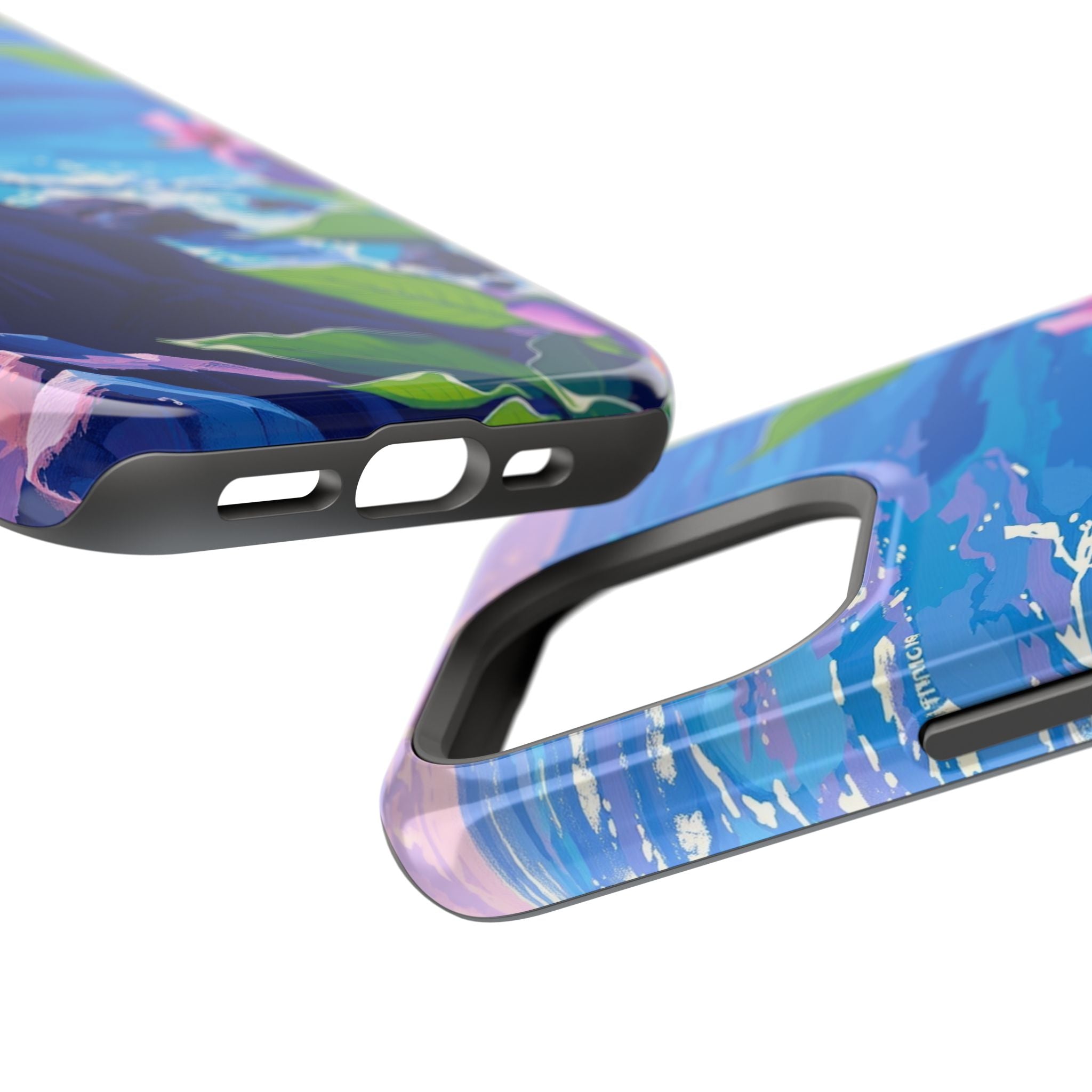 iPhone Hibiscus Coast Enchanted Art Slim Everyday Designer Case · iPhone Case