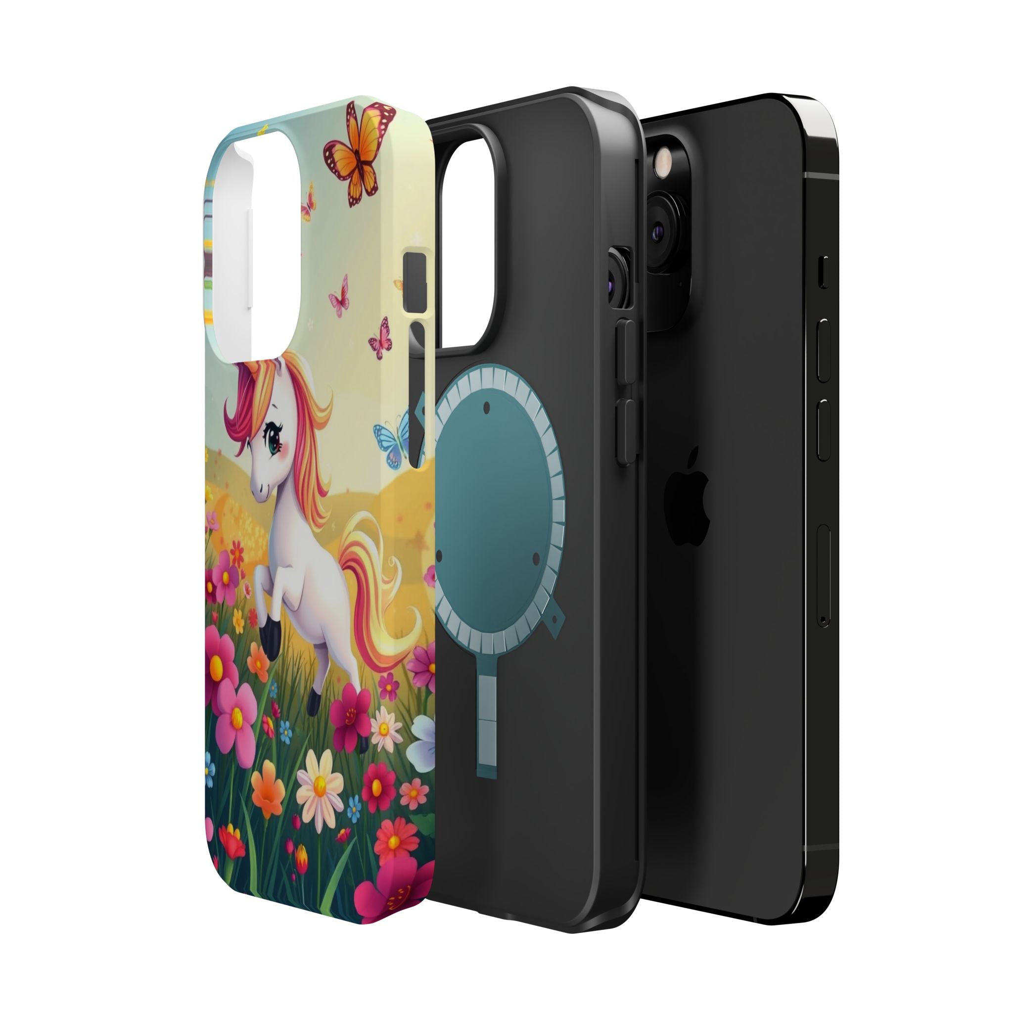 iPhone Magical Meadow Unicorn Kids Fun iPhone Phone Case Gift Slim · iPhone Case