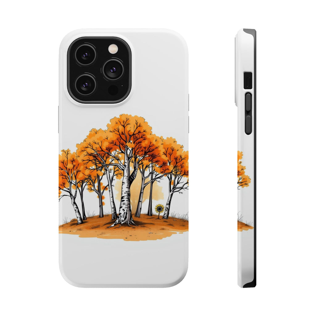 iPhone Dreamy Birch Grove Design Bold Modern Everyday Snap Case · iPhone Case