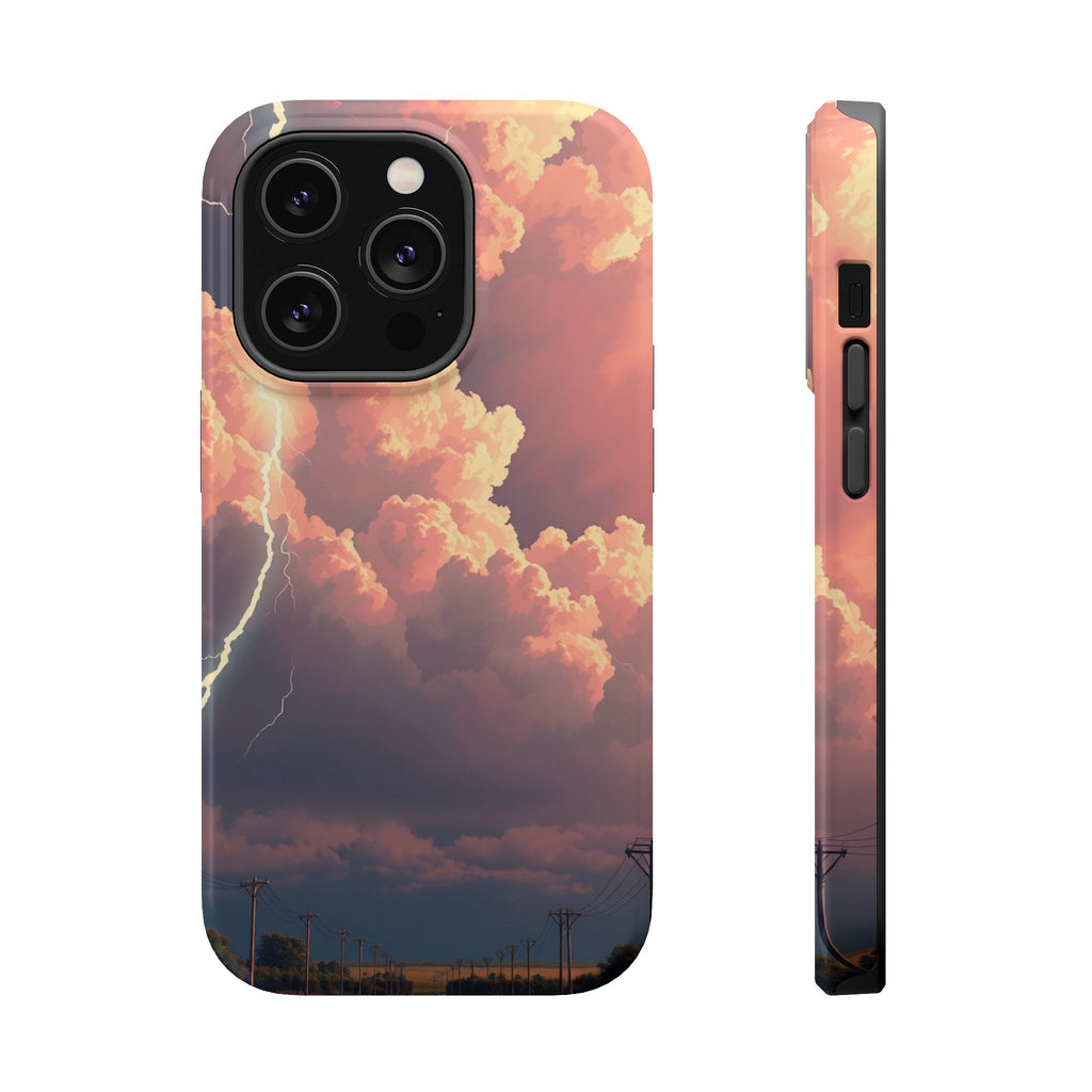 iPhone Thunderstorm Sky Grunge Distressed Slim iPhone Everyday Designer · iPhone