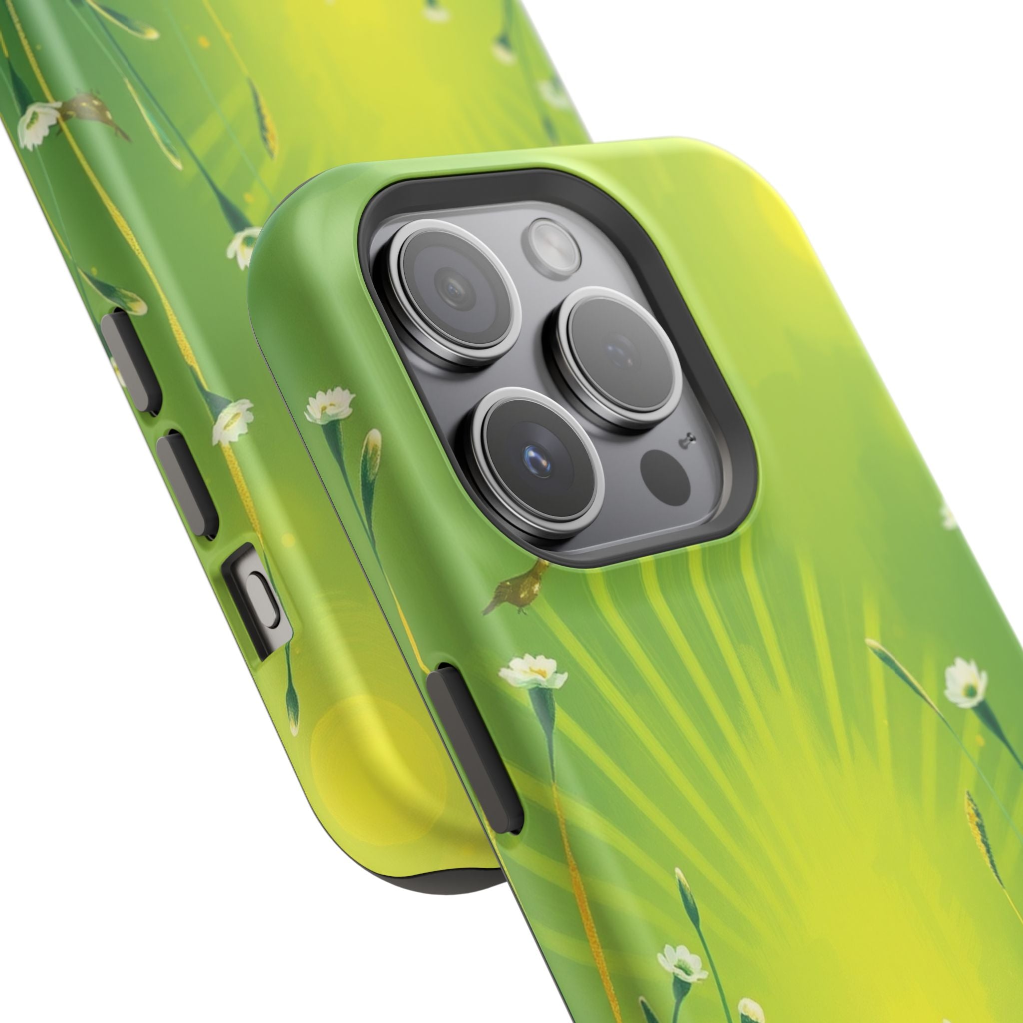 iPhone Spring Meadow Cinematic Art Bold Modern Everyday Snap Case · iPhone Case