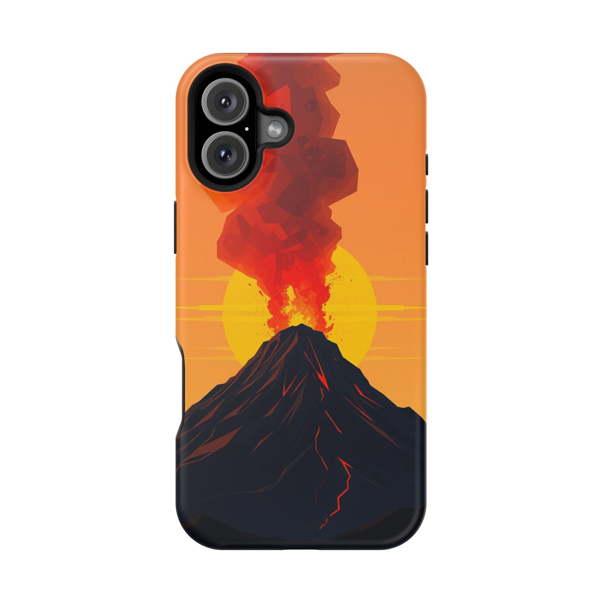 iPhone Vibrant Volcanic Eruption Design Slim Everyday iPhone Designer · iPhone C