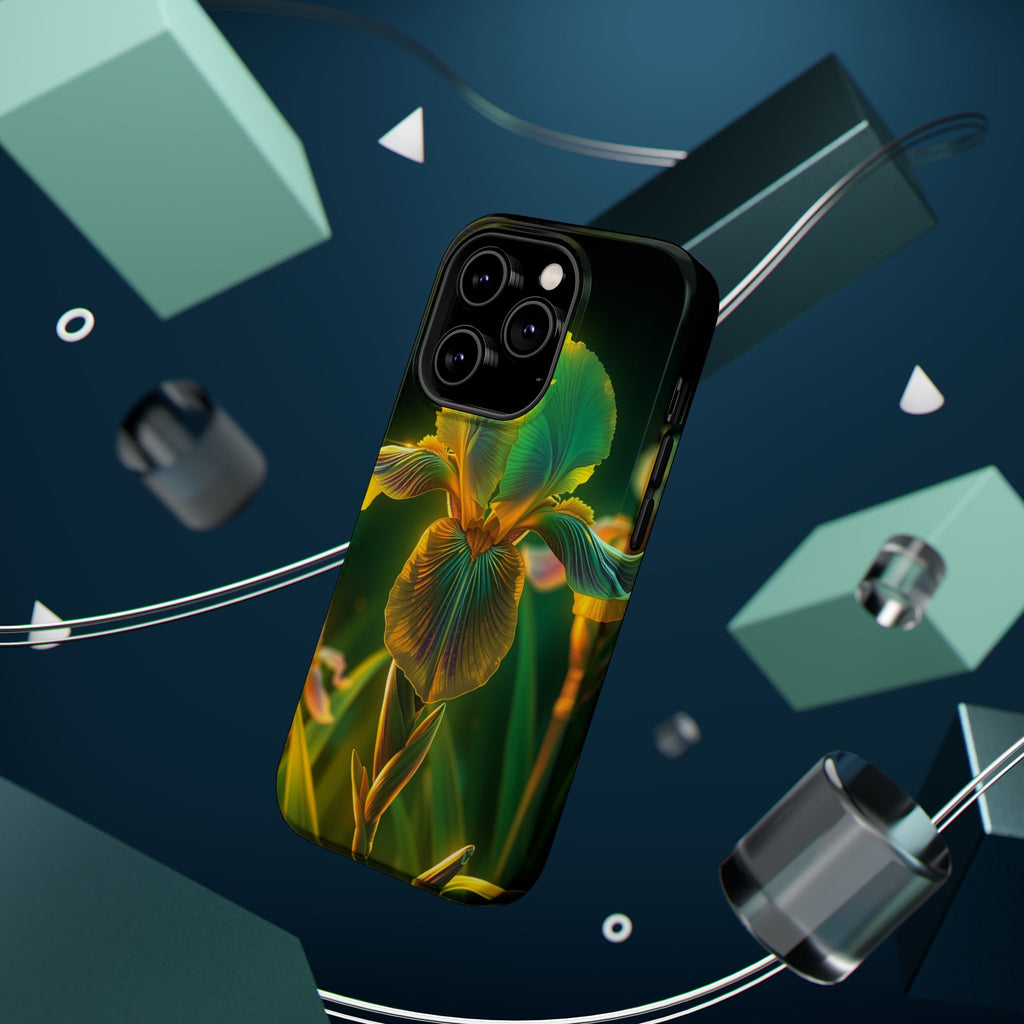 iPhone Iris Garden Bold Art Slim Everyday Designer Case · iPhone Case Quiet Mood