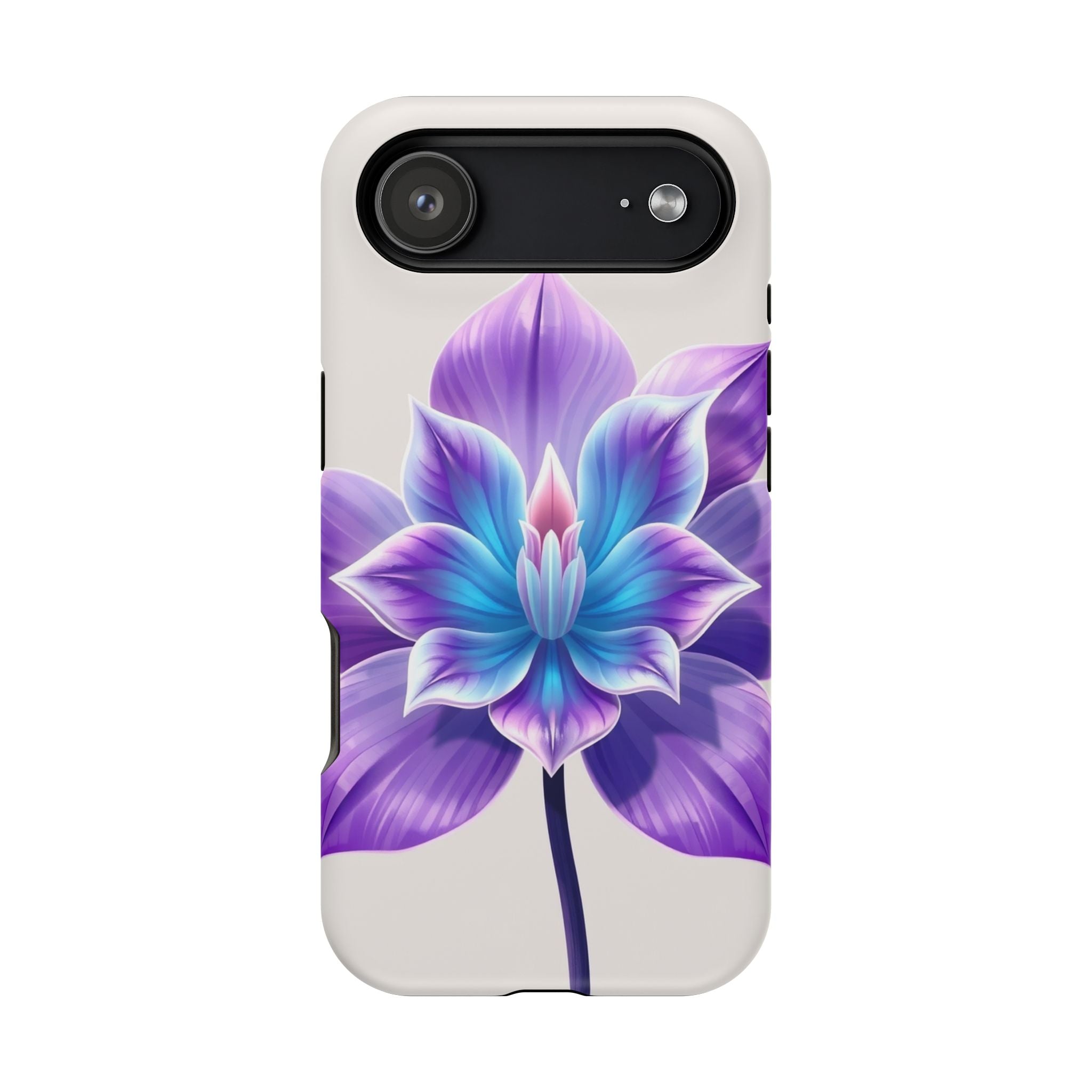 iPhone Dreamy Neon Floral Design 10 Slim Everyday Designer Case · iPhone Case