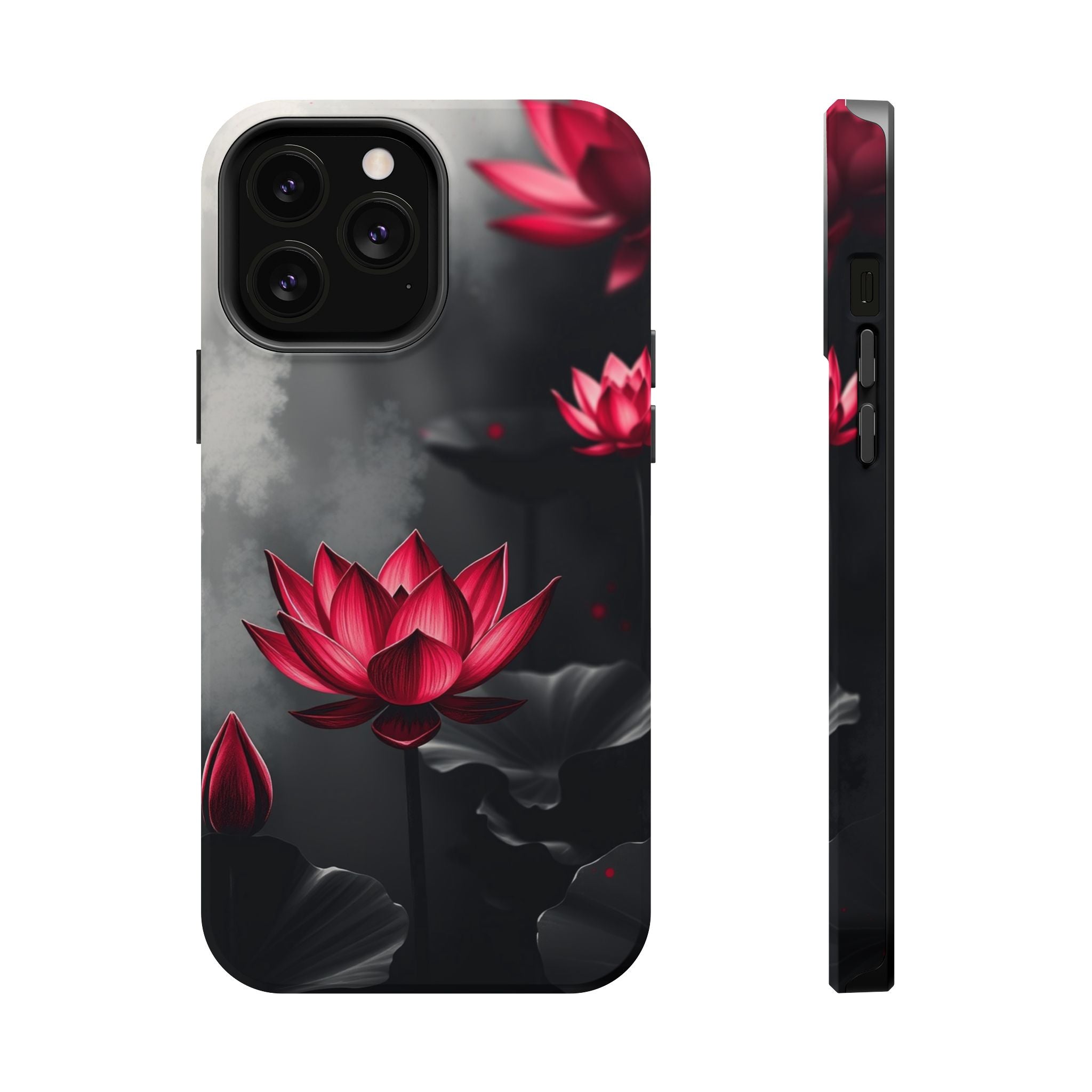 iPhone Lotus Pond Mystic Art 15 Slim Everyday Designer Case · iPhone Case
