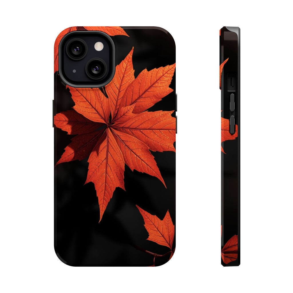 iPhone Charcoal And Copper Autumn Maple Slim Everyday iPhone Designer · iPhone C