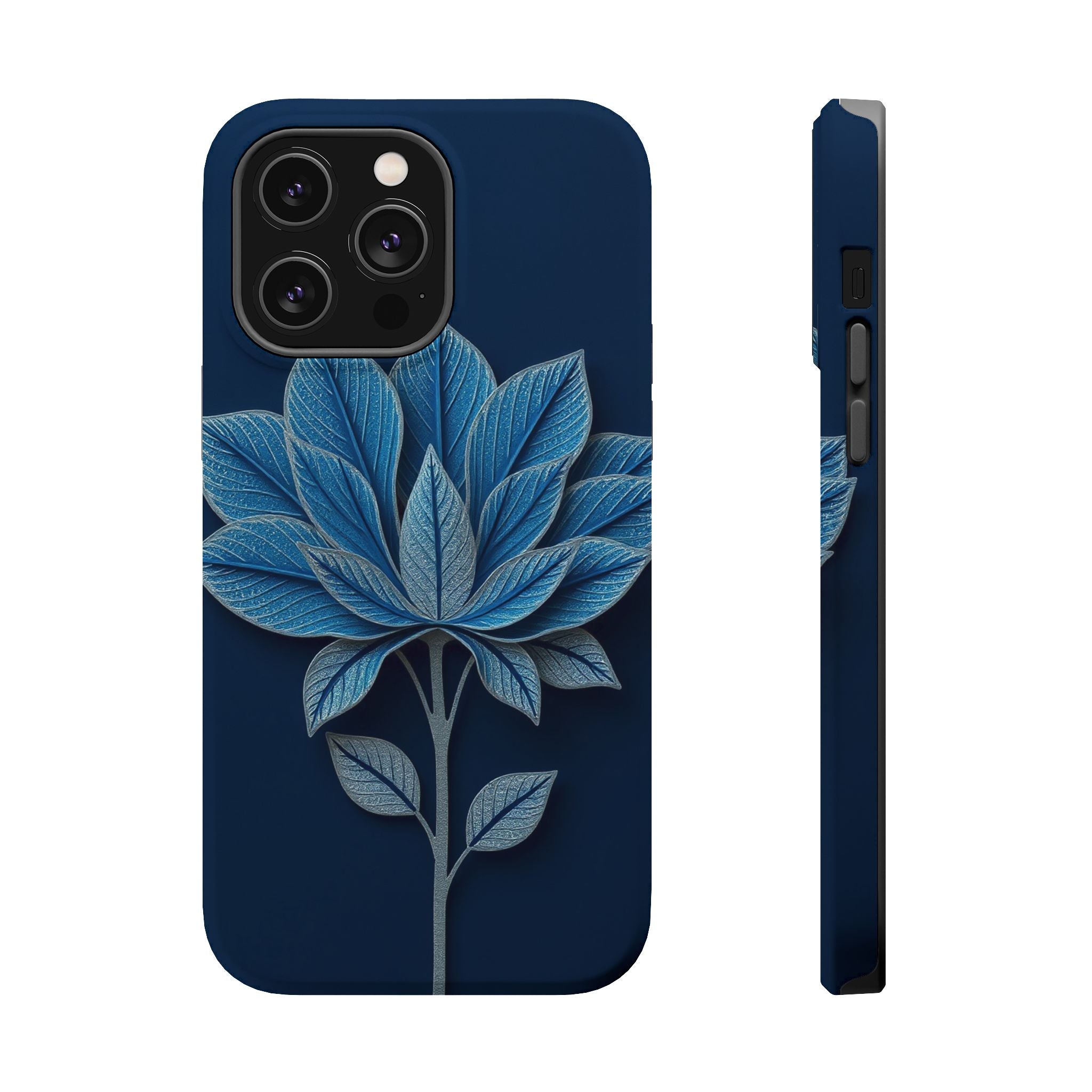 iPhone Night Bloomer Paper Cut Art Bold Modern Everyday Snap Case · iPhone Case