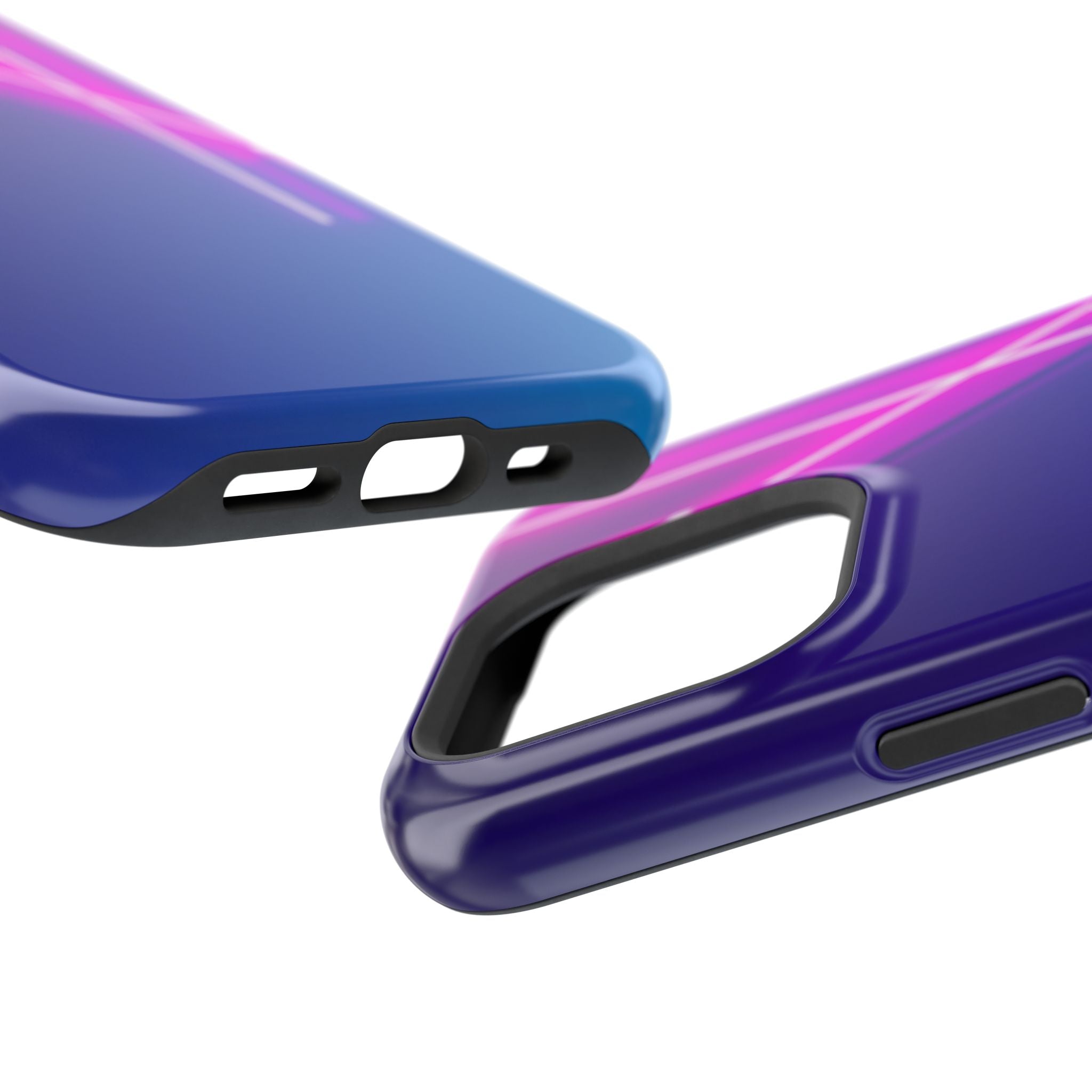 iPhone 1990s Geometric Neon Electric Art Slim Everyday Designer Case · iPhone Ca