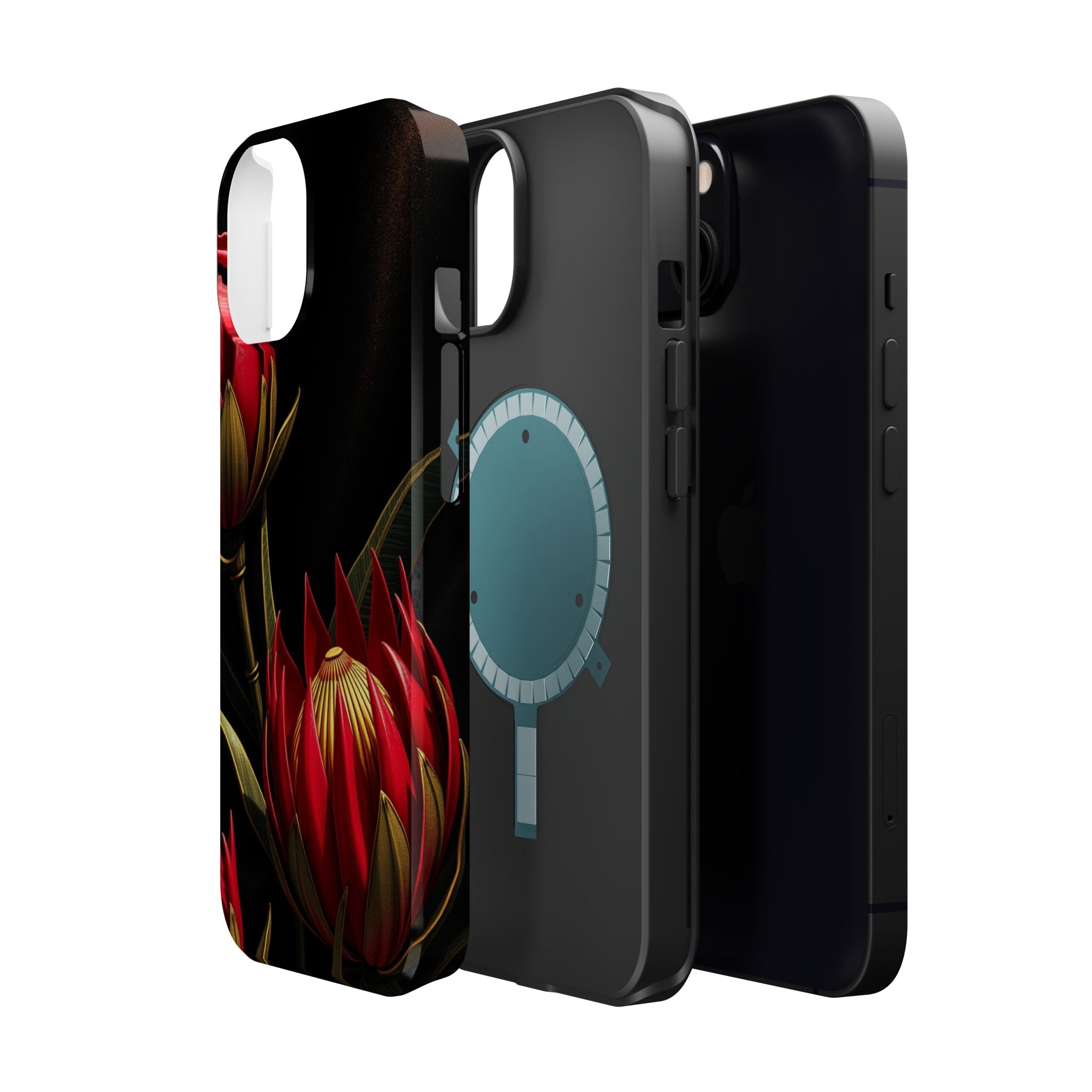 iPhone Protea Bold Gold Foil Luxury Slim Everyday Designer Case · iPhone Case