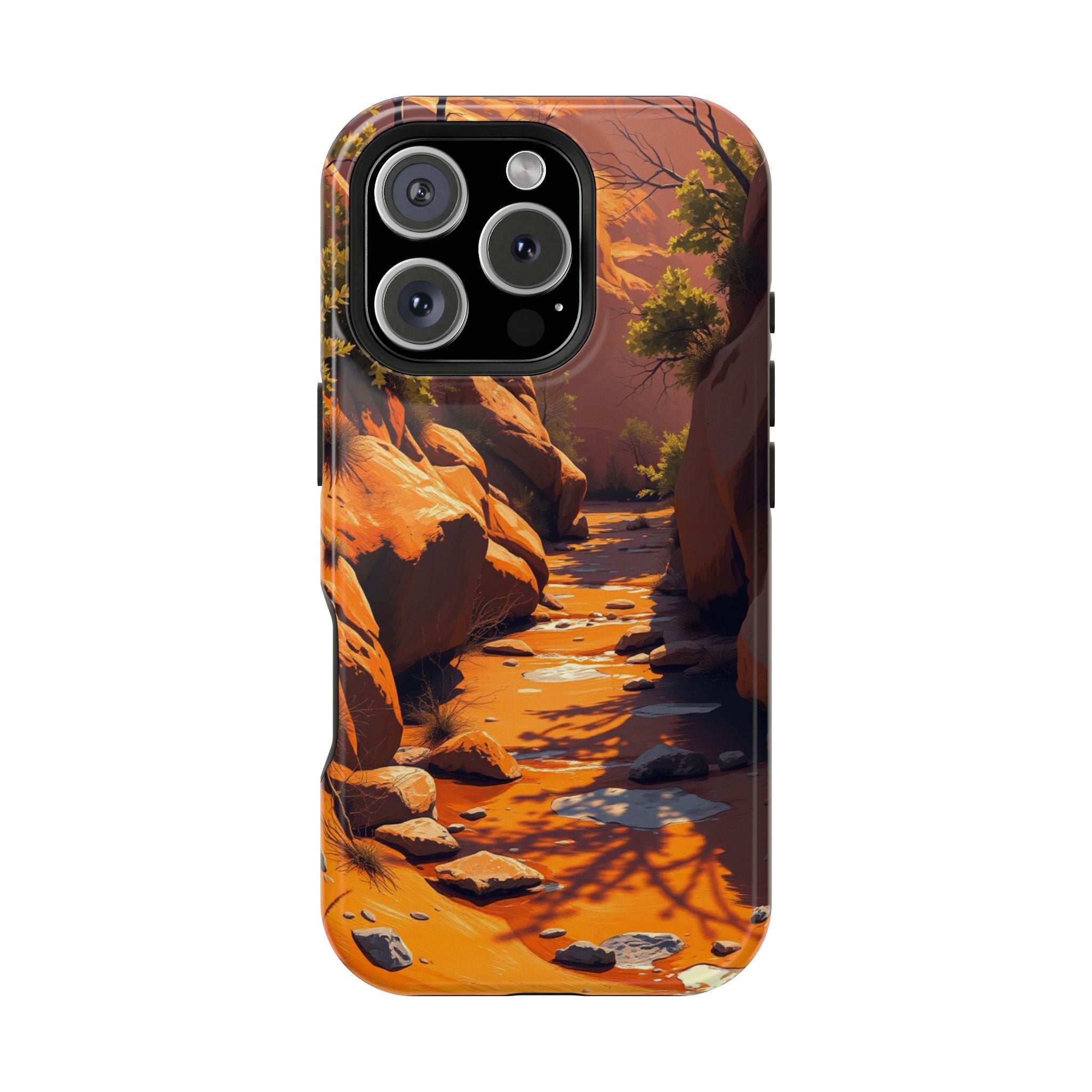 iPhone Spring Creek Bold Art Slim Everyday Designer Case · iPhone Case