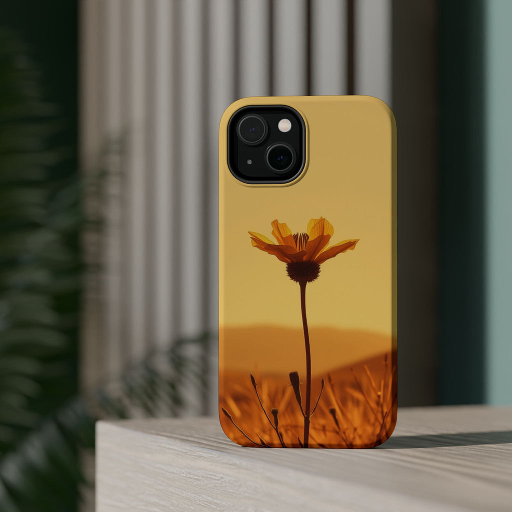 iPhone Desert Flower Cinematic Art Bold Modern Everyday Snap Case · iPhone Case