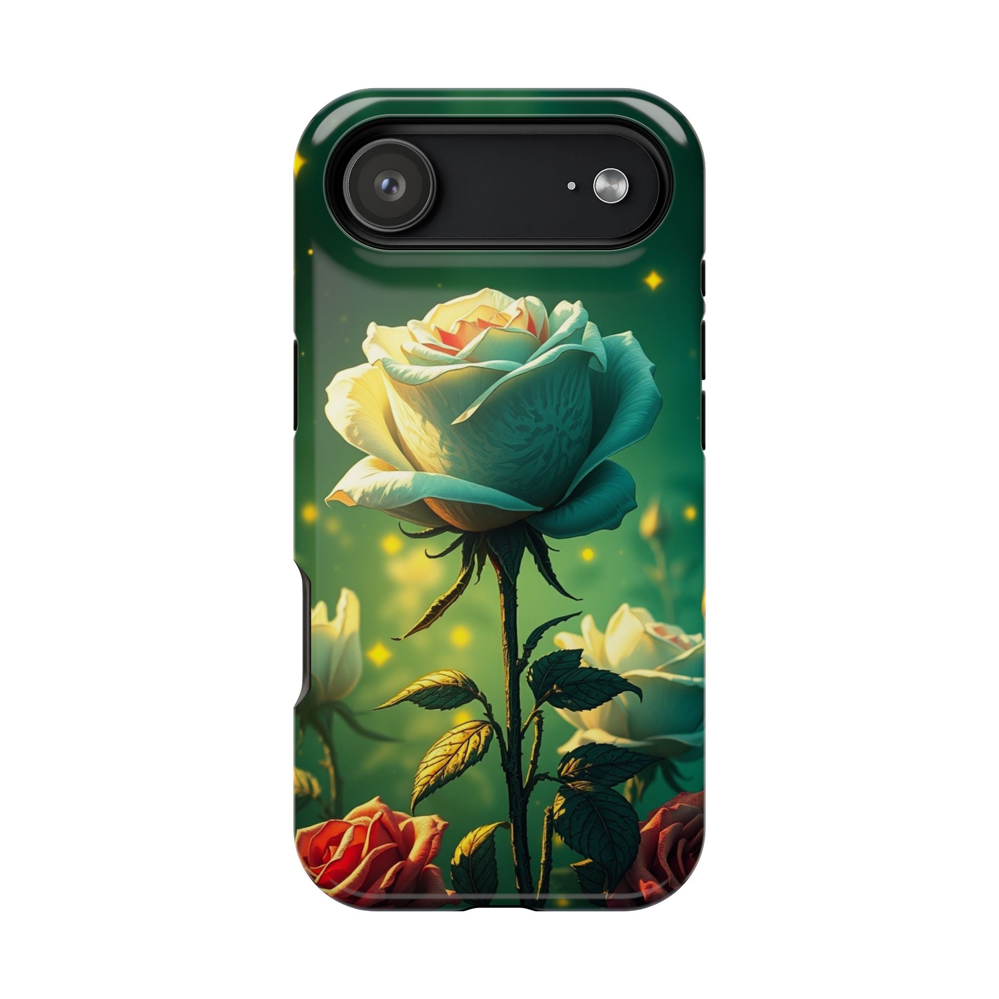 iPhone Earthy Rose Garden Design Bold Modern Everyday Snap Case · iPhone Case