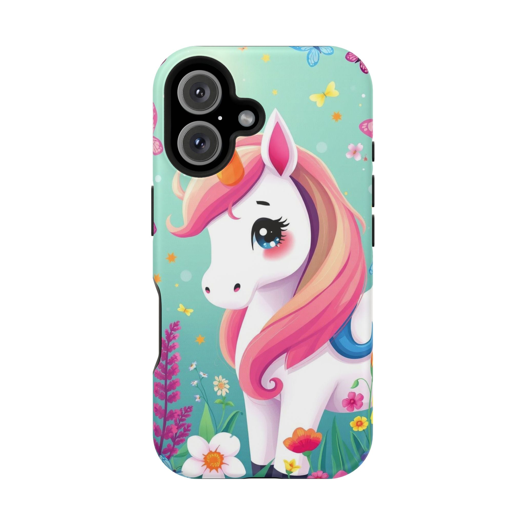 iPhone Dragonfly Unicorn Kids Fun iPhone Phone Case Gift Clean Minimal · iPhone