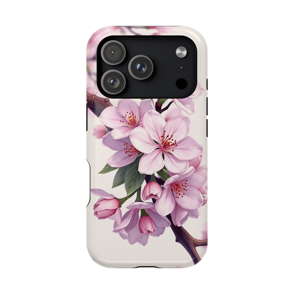 iPhone Cherry Blossom Mystic Art Bold Modern Everyday Snap Case · iPhone Case
