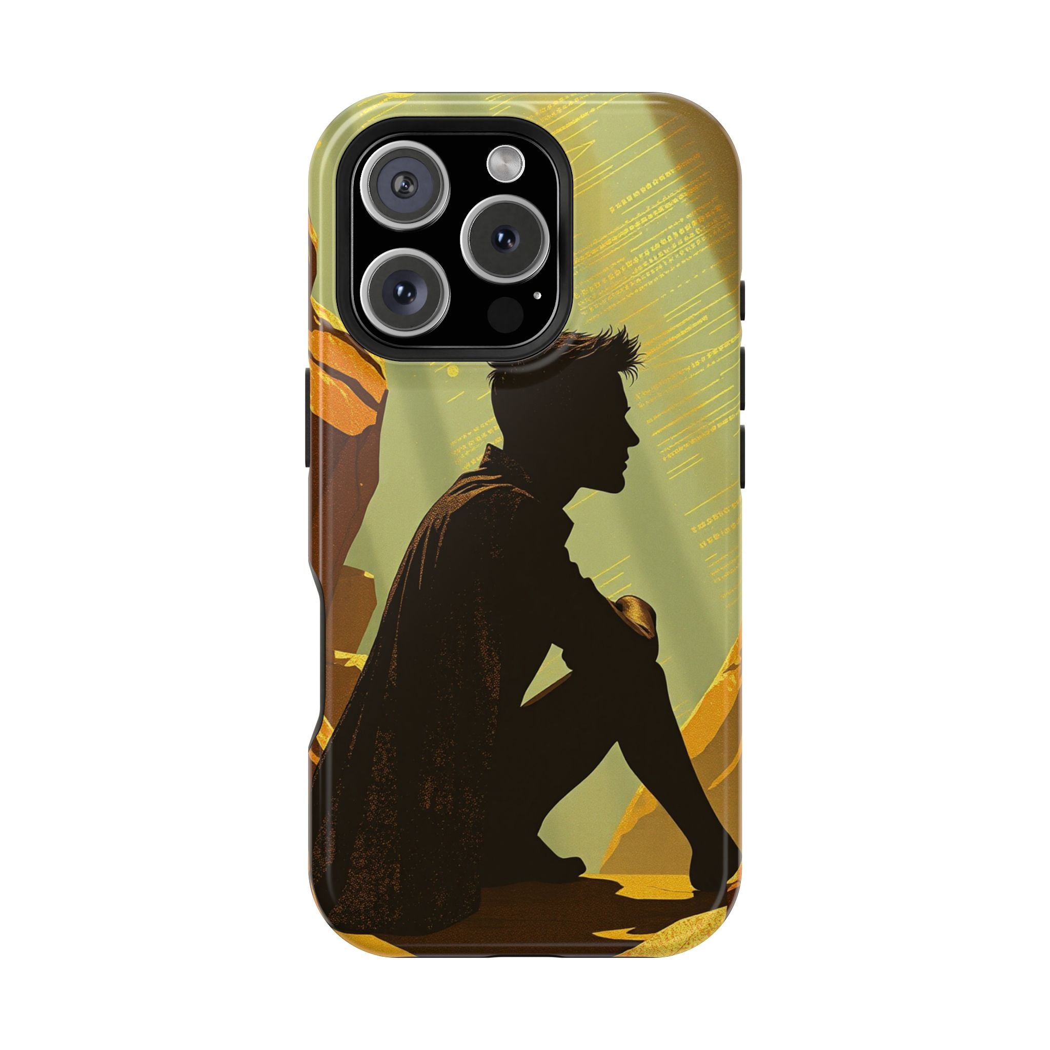 iPhone Mustard And Rust Overthinking Again Slim Everyday Designer Case · iPhone