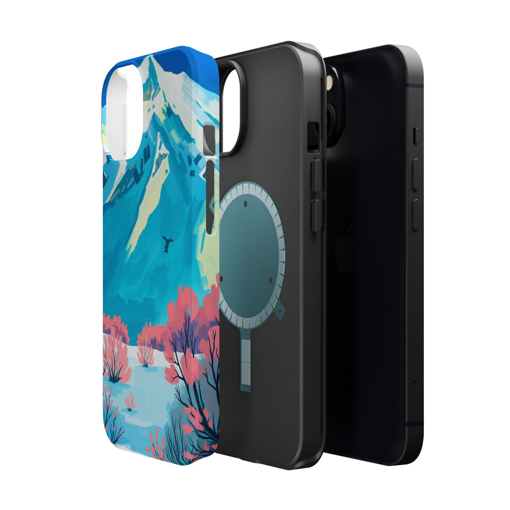 iPhone Snow Field Electric Art Slim Everyday Designer Case · iPhone Case