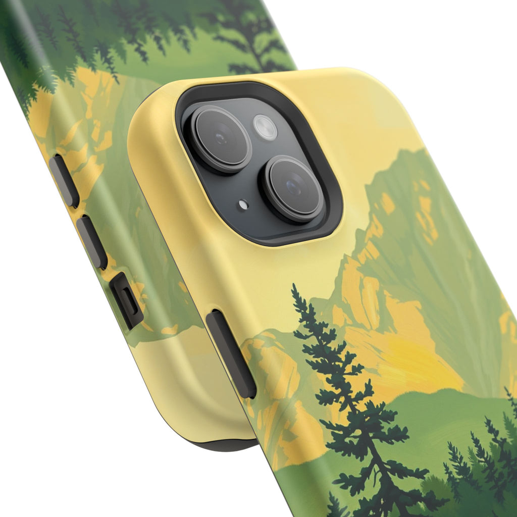 iPhone Pine Ridge Oil Painting Impressionist Slim iPhone Everyday · iPhone Case
